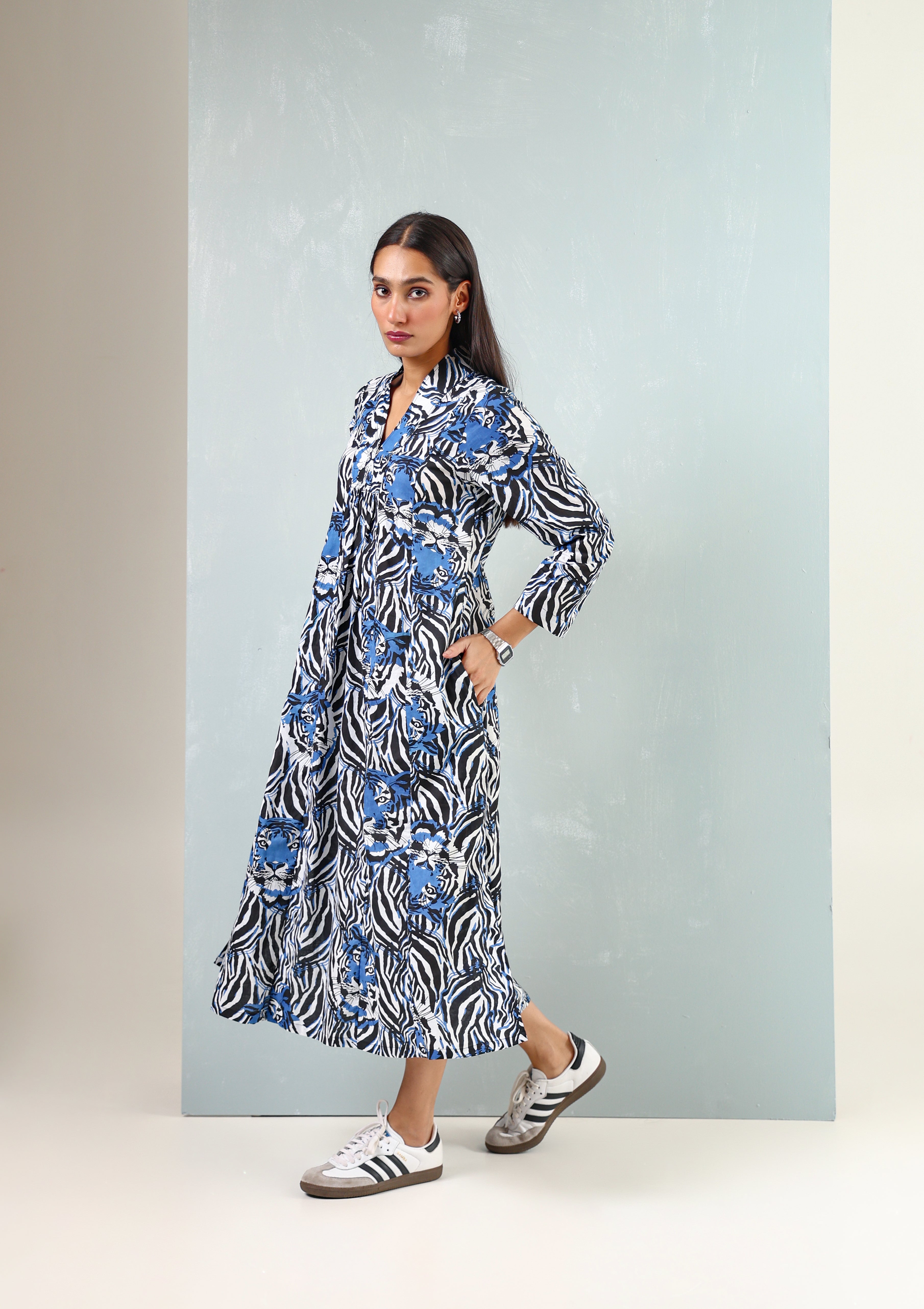 Tiger Print Dress