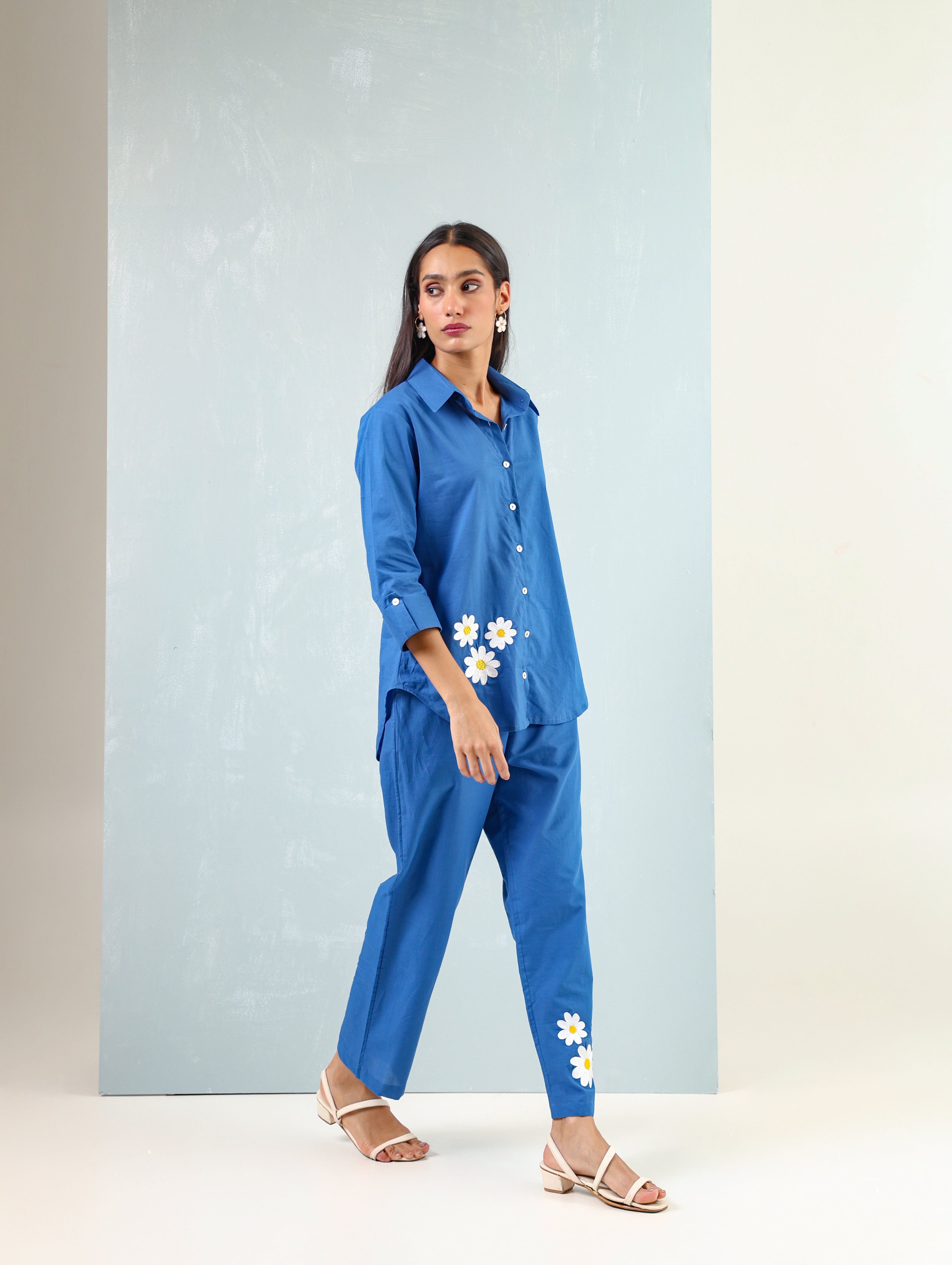 Daisy Embroidered Co-ord set