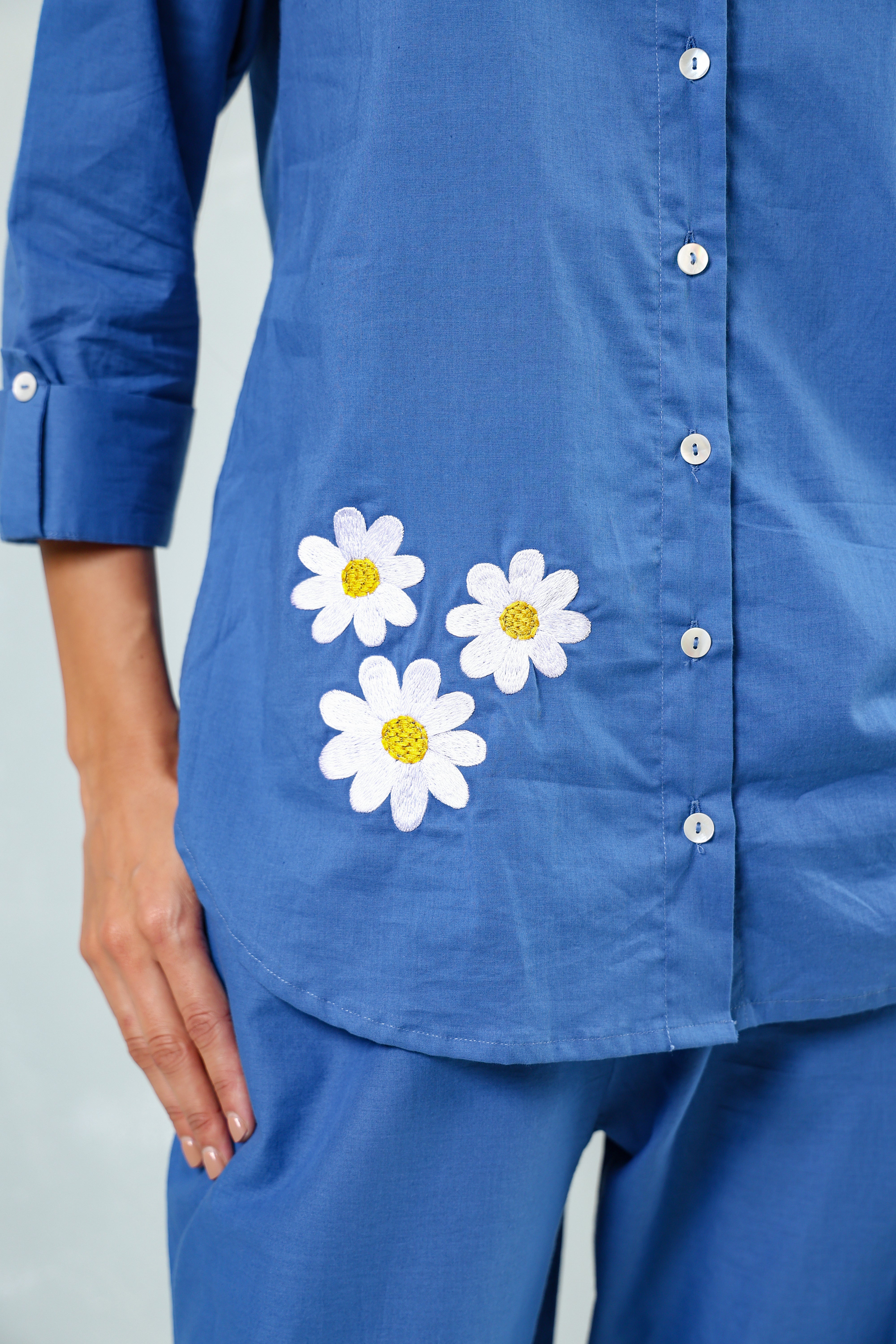 Daisy Embroidered Co-ord set