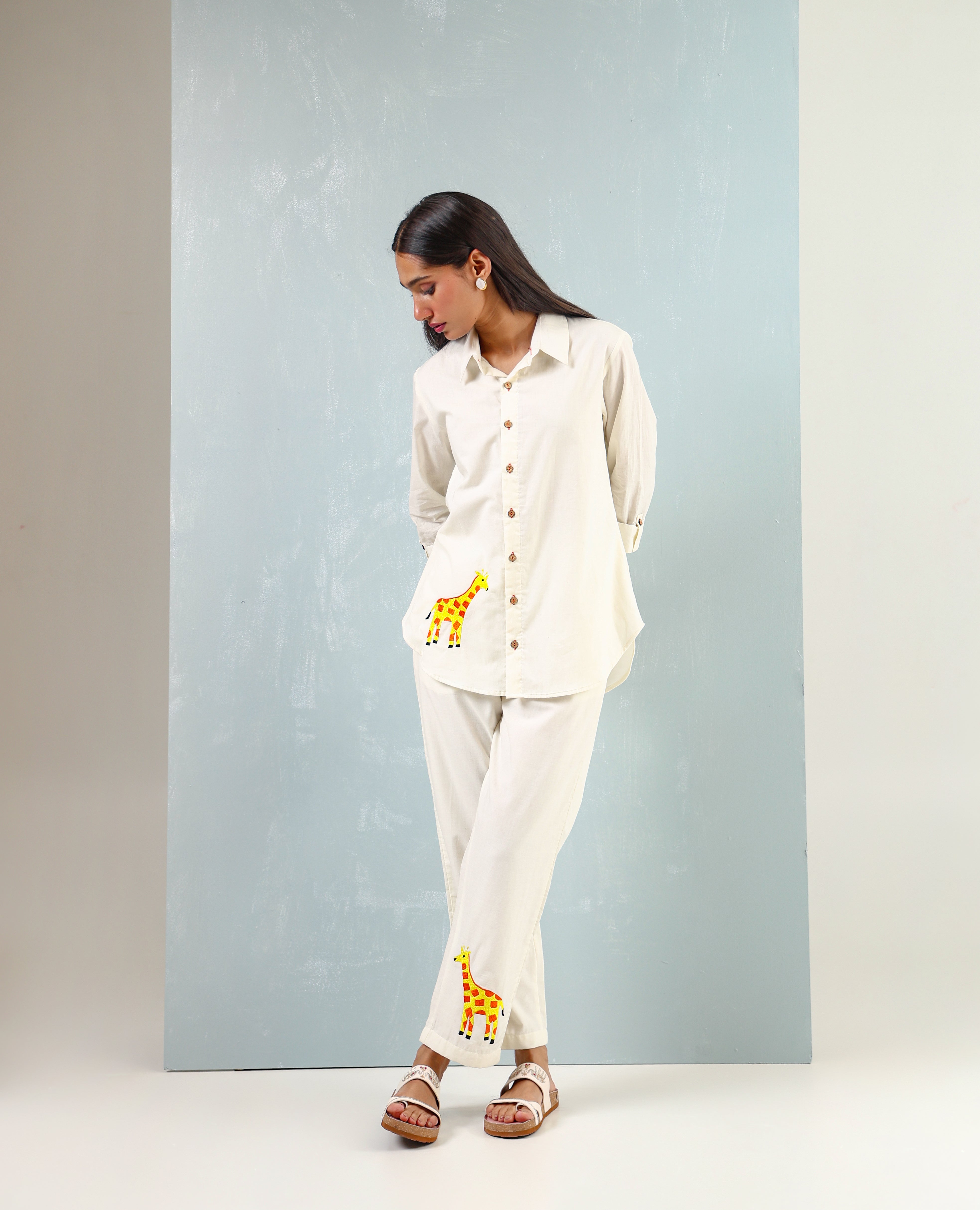 White Giraffe Co-ord set