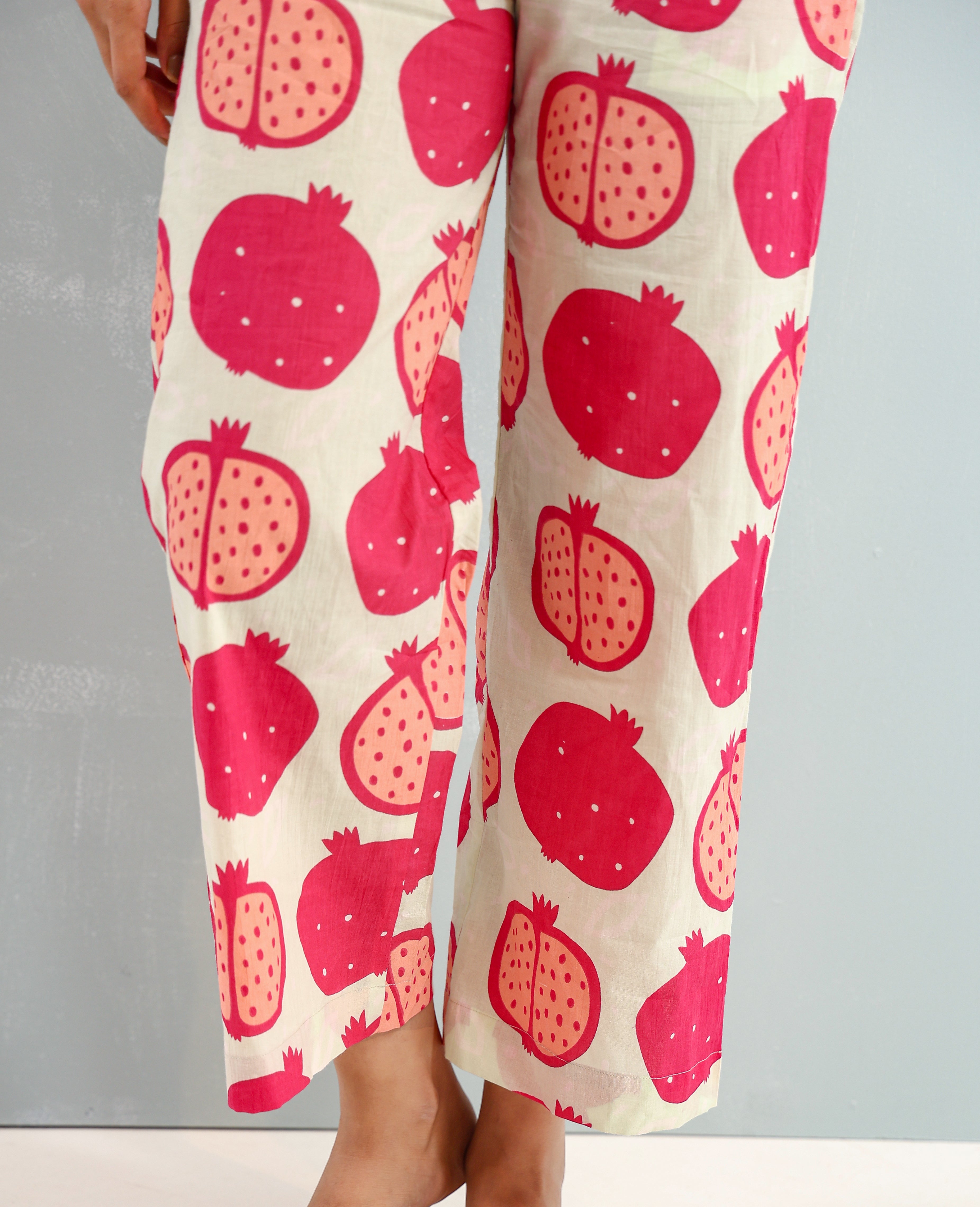 Printed Sleeveles Co ord Set
