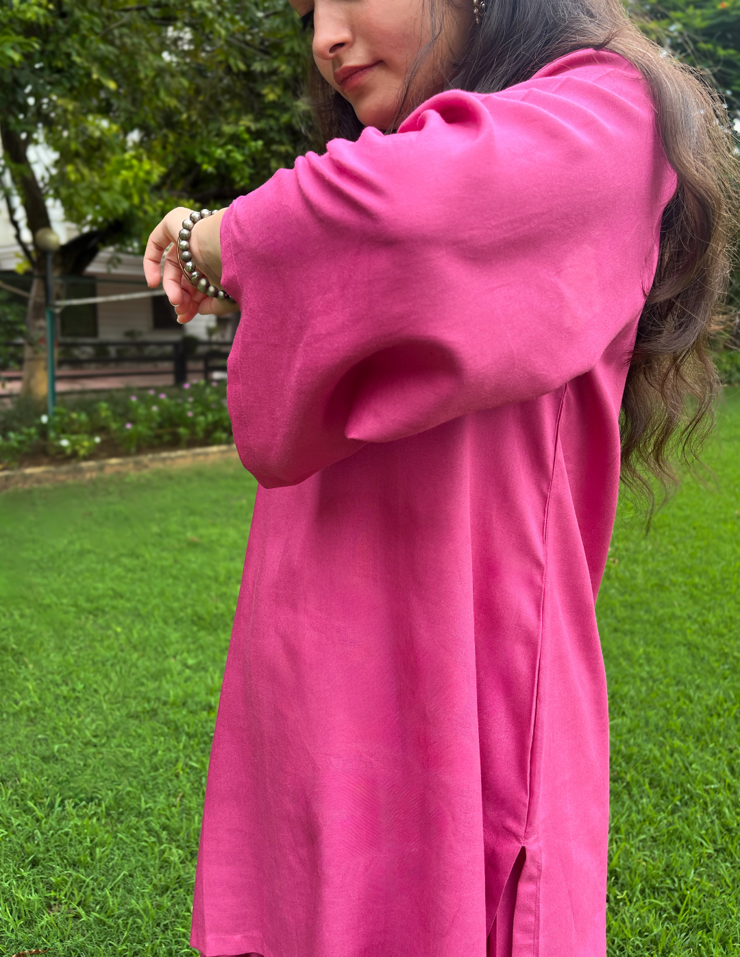 Pink Farshi Salwar Set