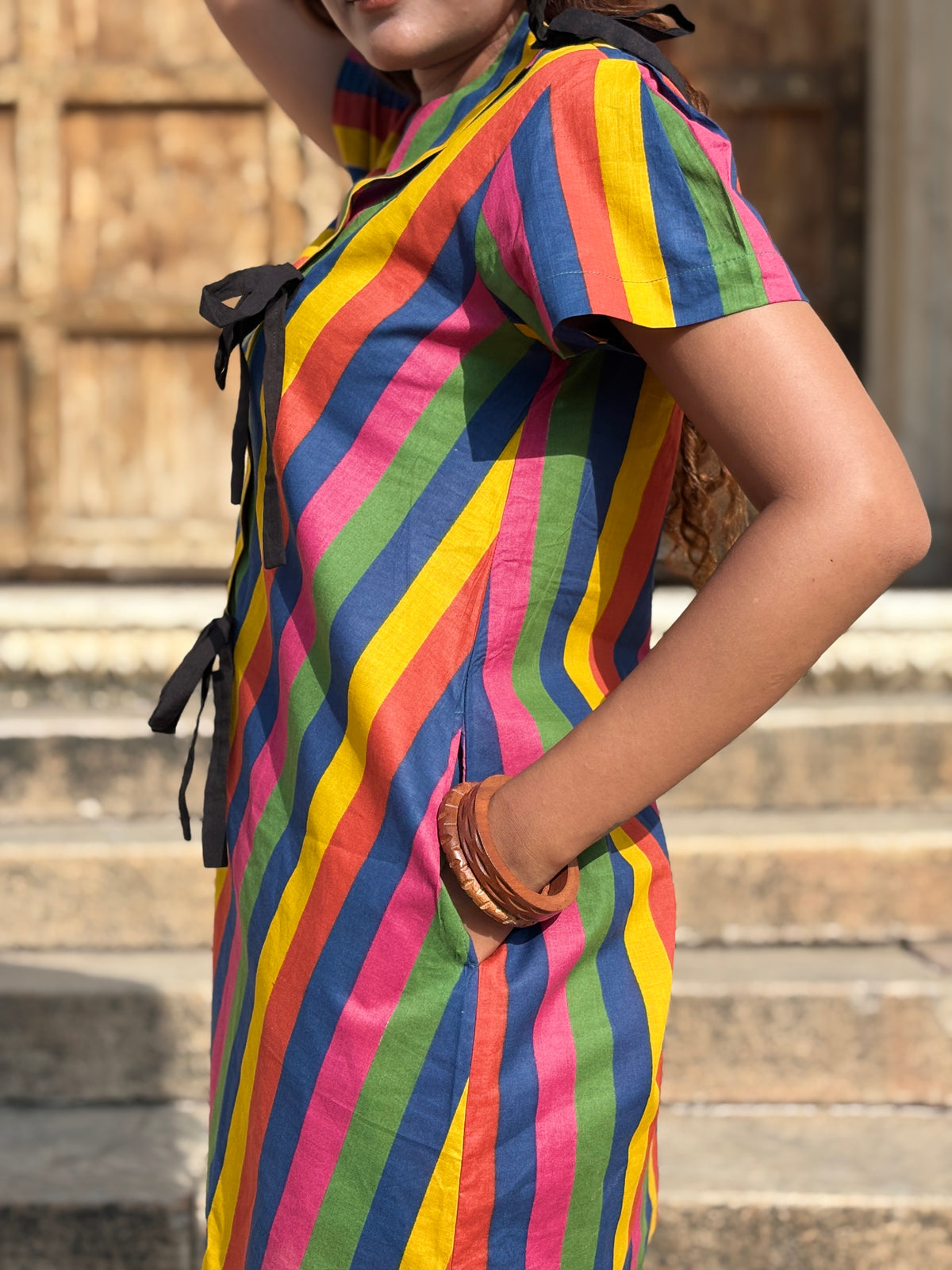 Rainbow Mini dres