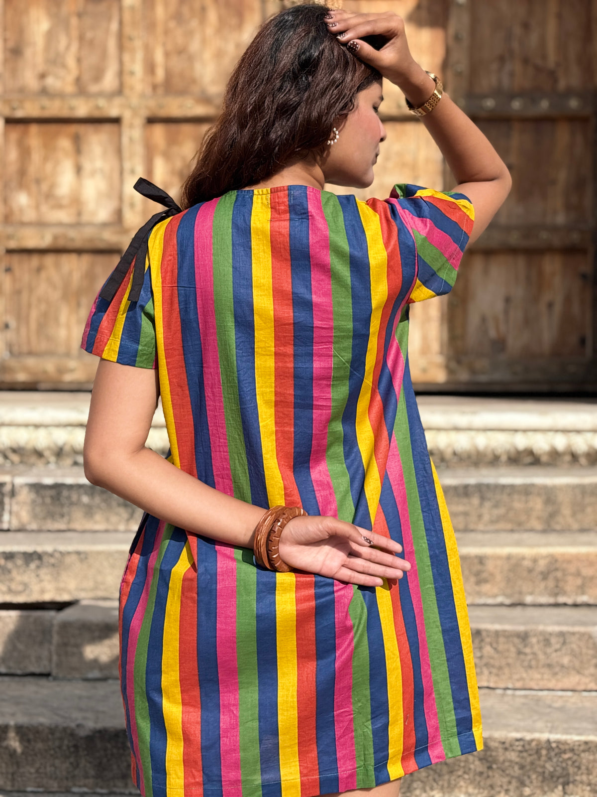 Rainbow Mini dres