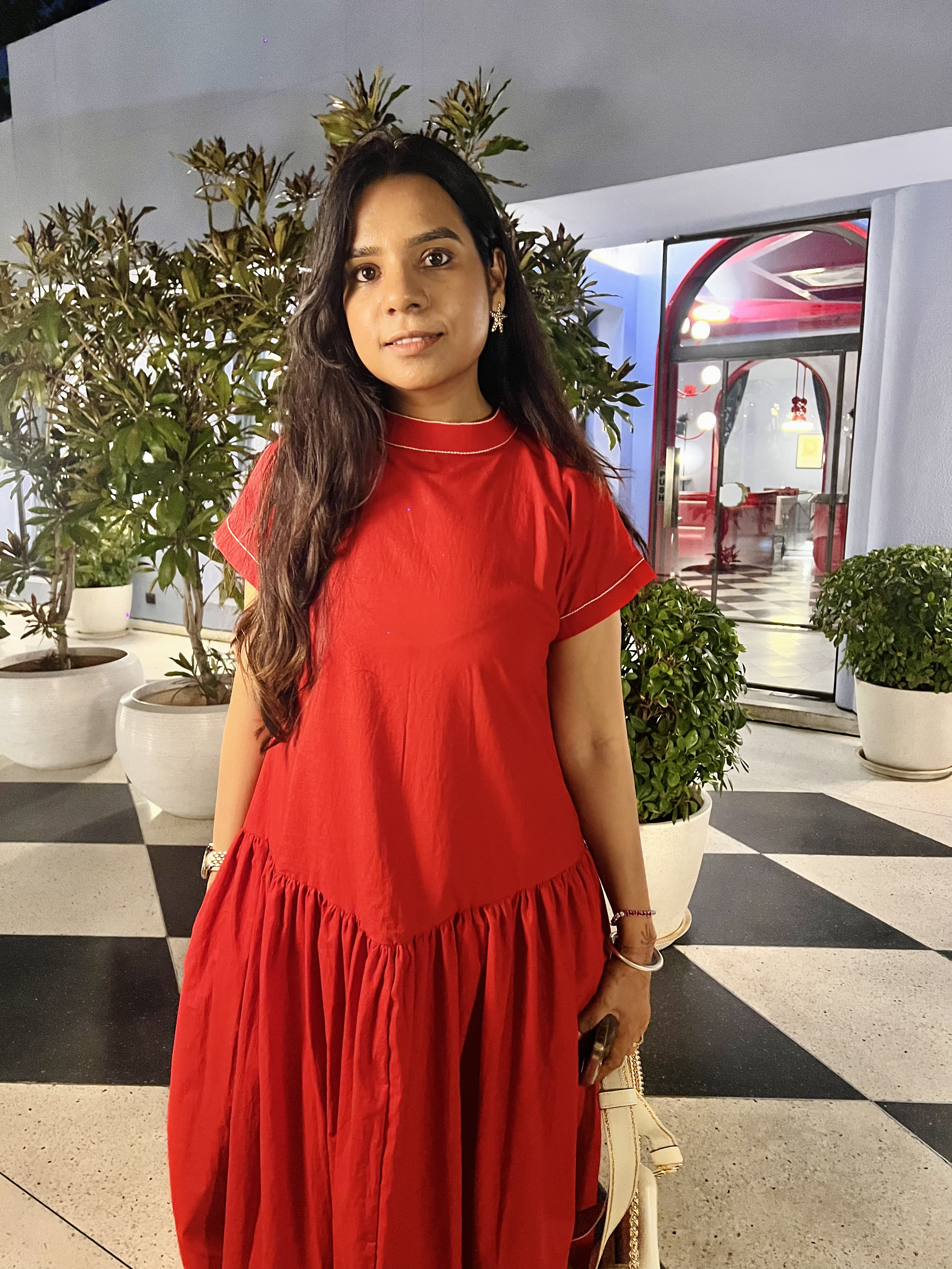 Red Balloon Dress