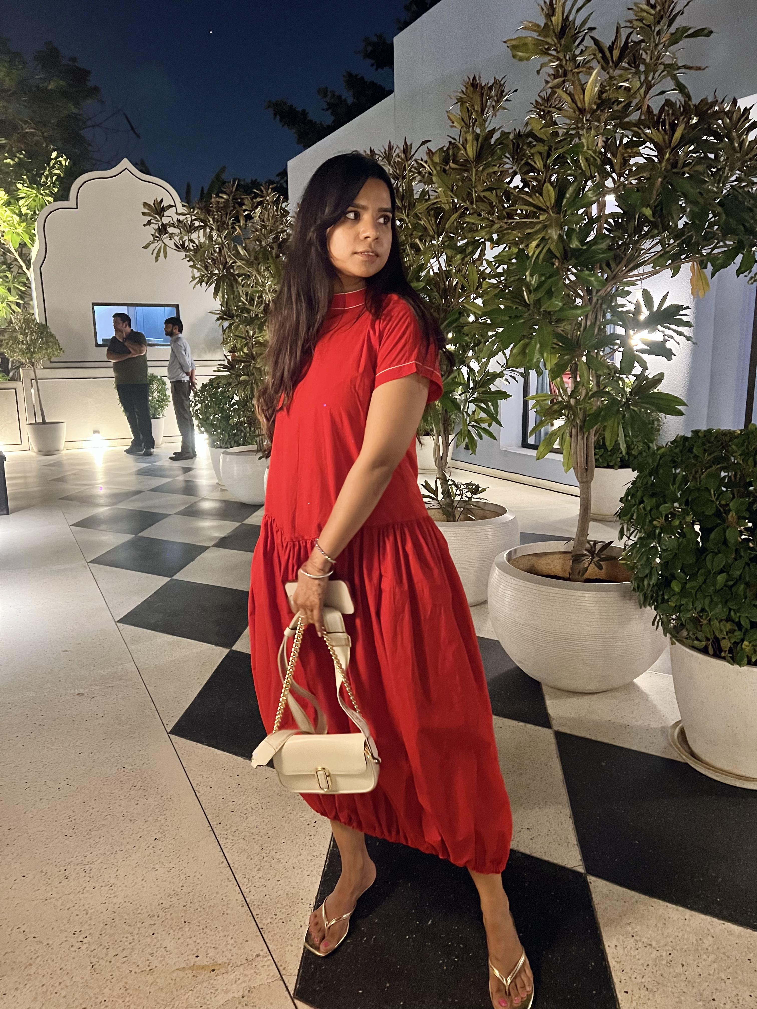 Red Balloon Dress