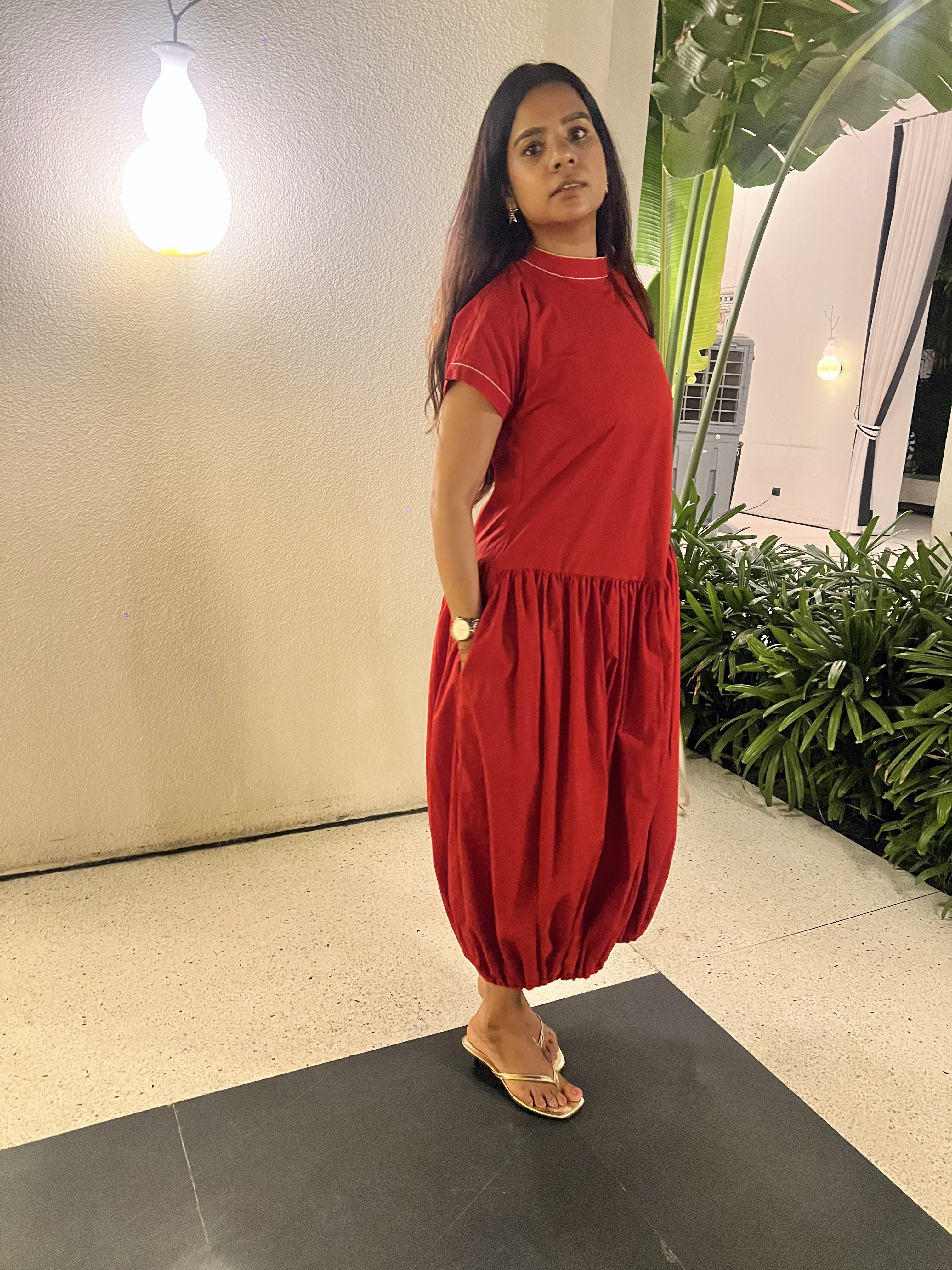 Red Balloon Dress