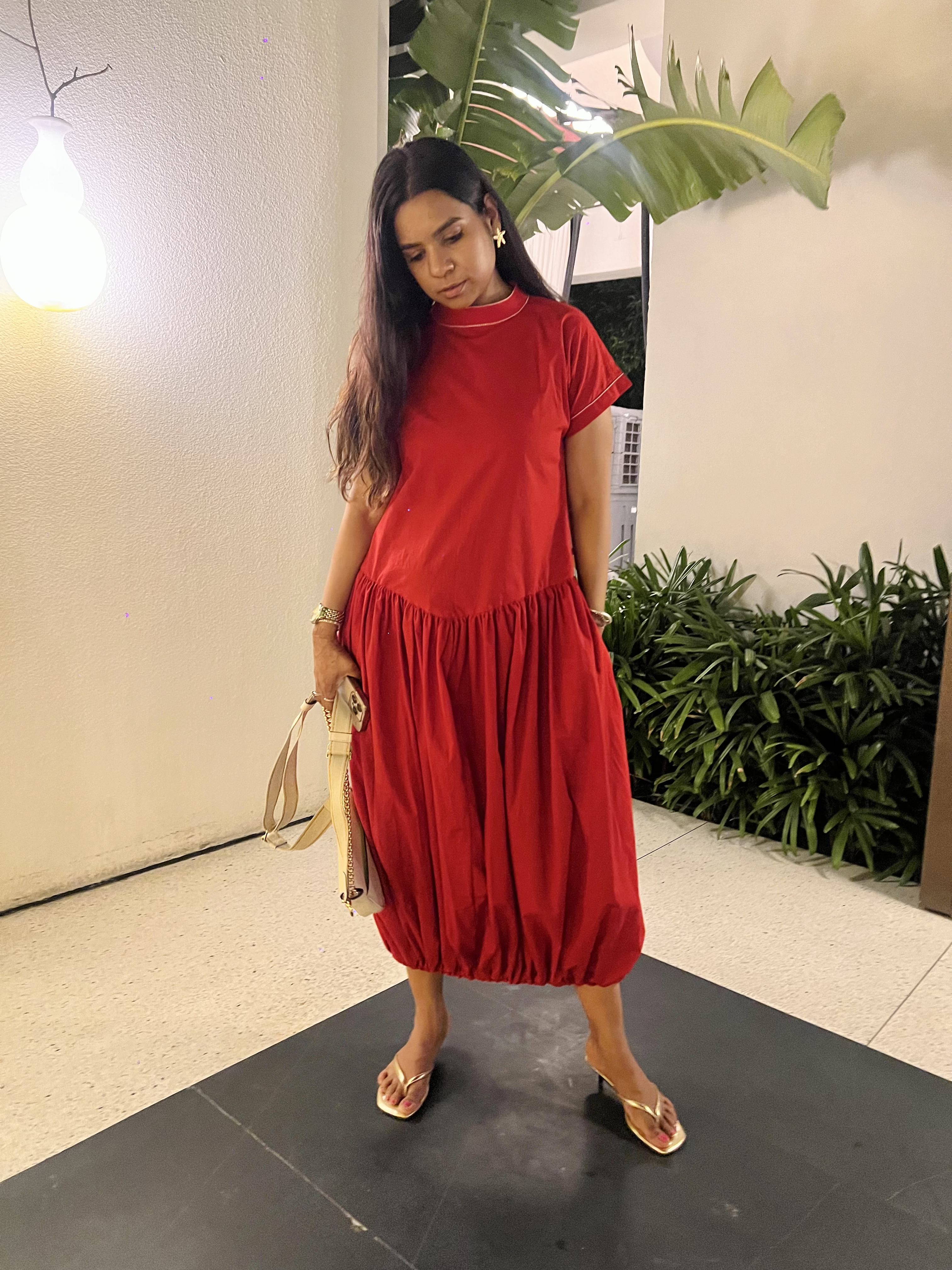Red Balloon Dress
