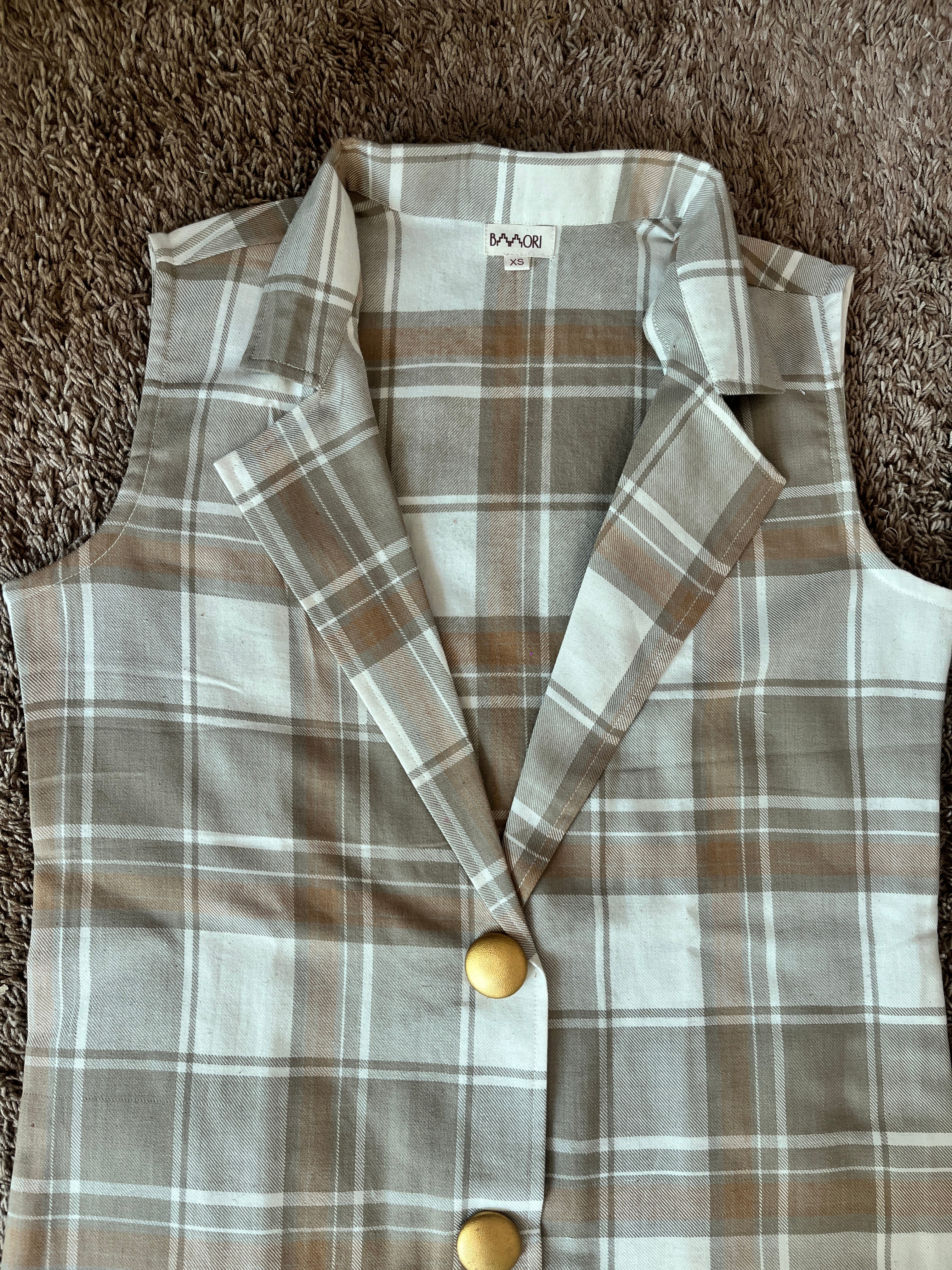 Cotswool Plaid Co Ord Set