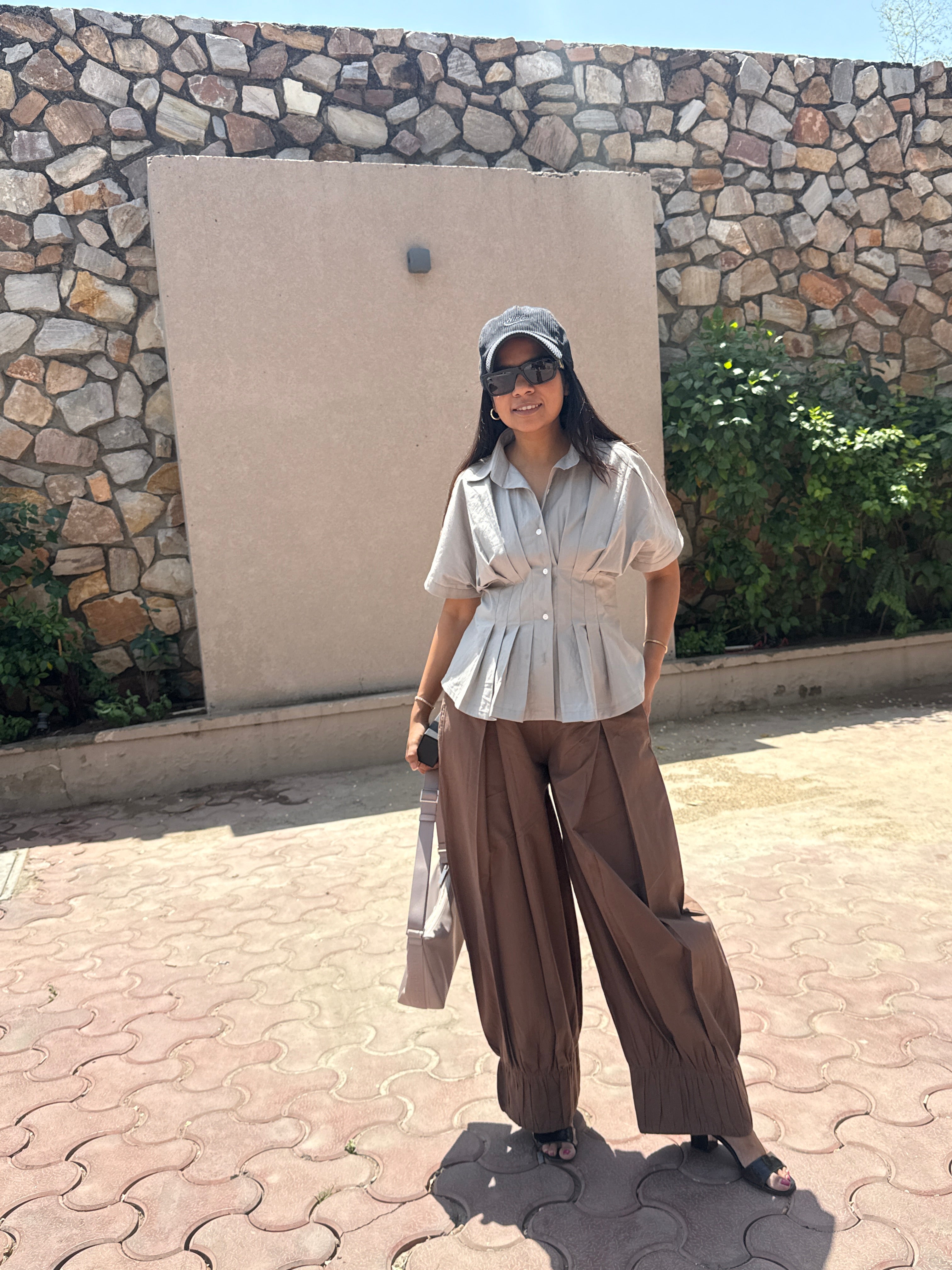 Mocha Brown Balloon Pants