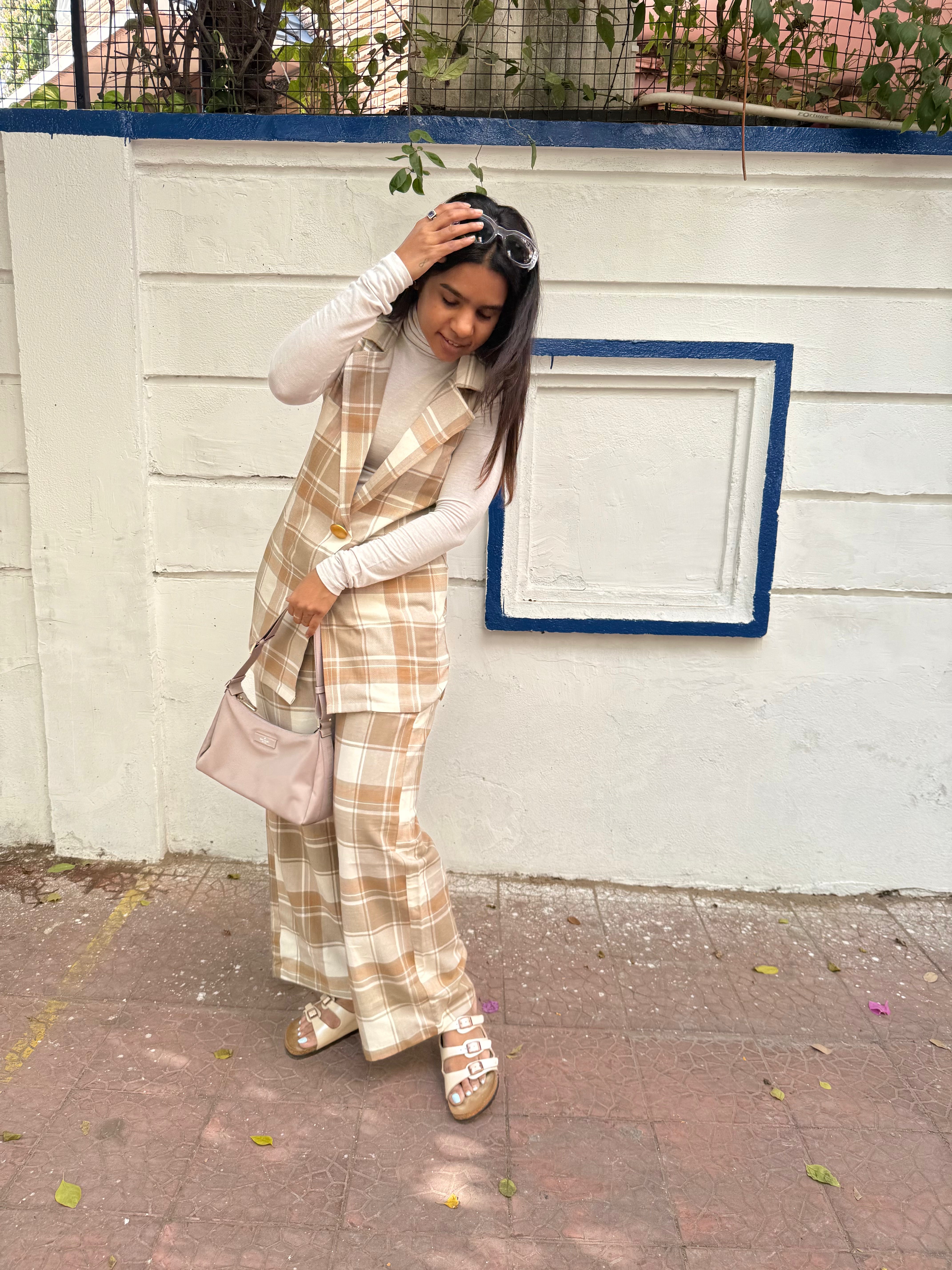 Cotswool Plaid Co Ord Set