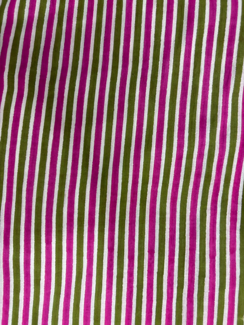 Multicolor Stripe- Cotton