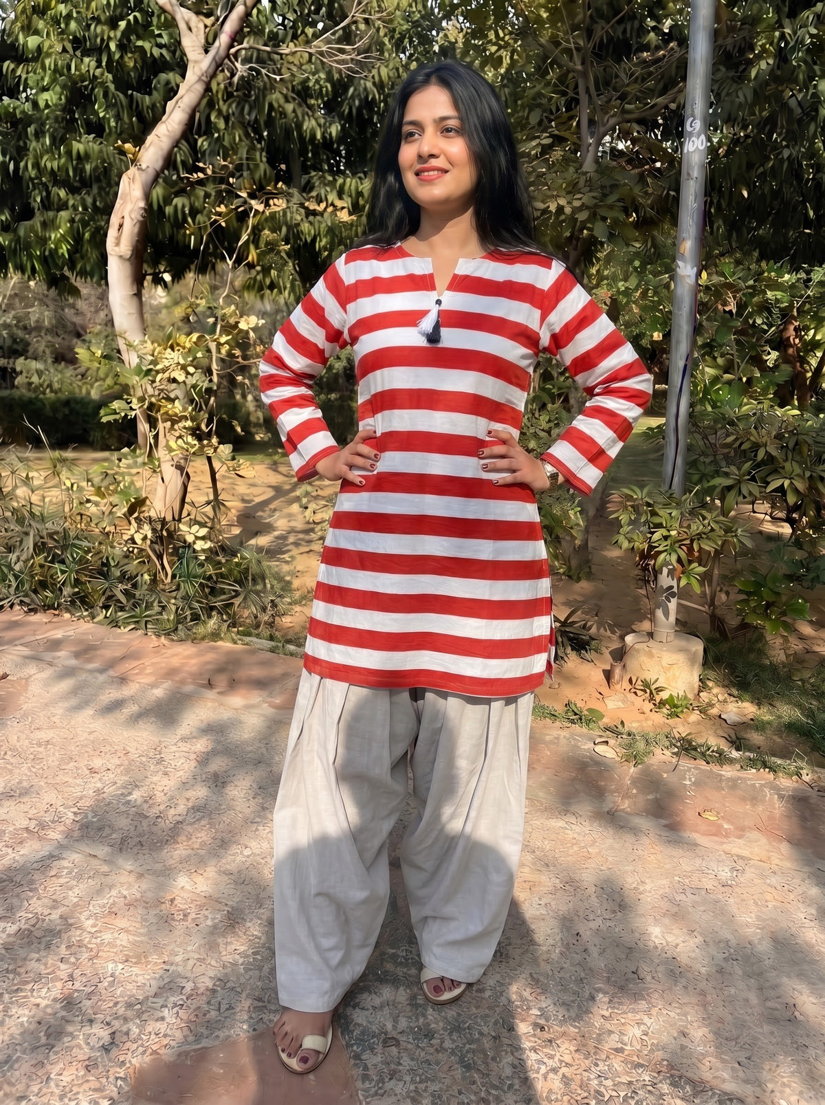 Crimson Coast Farshi Salwar