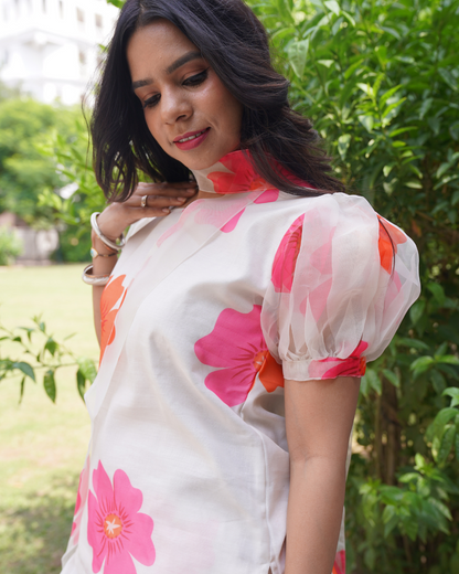 3 Piece Floral Festive Set