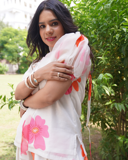 3 Piece Floral Festive Set