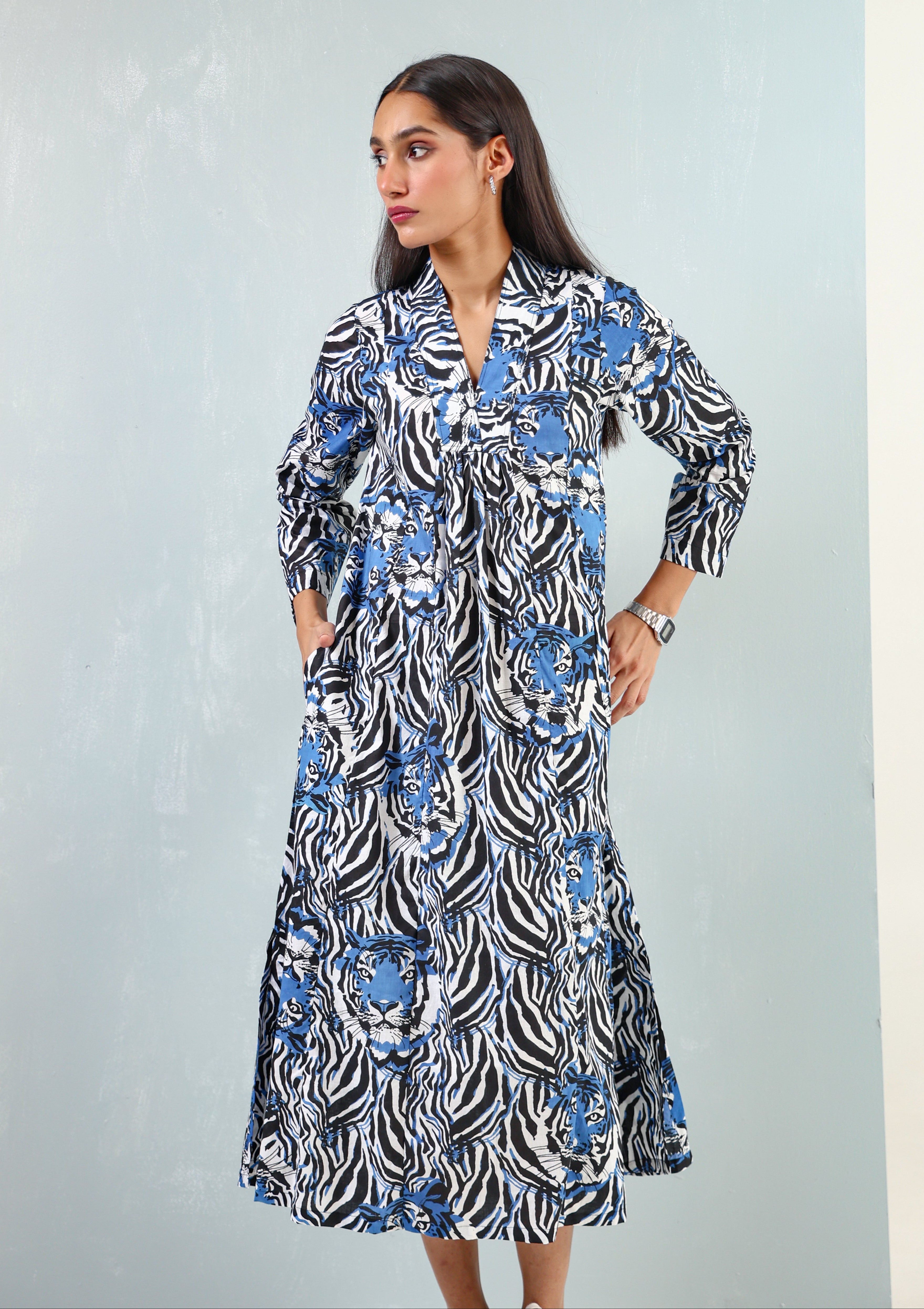 Tiger Print Dress