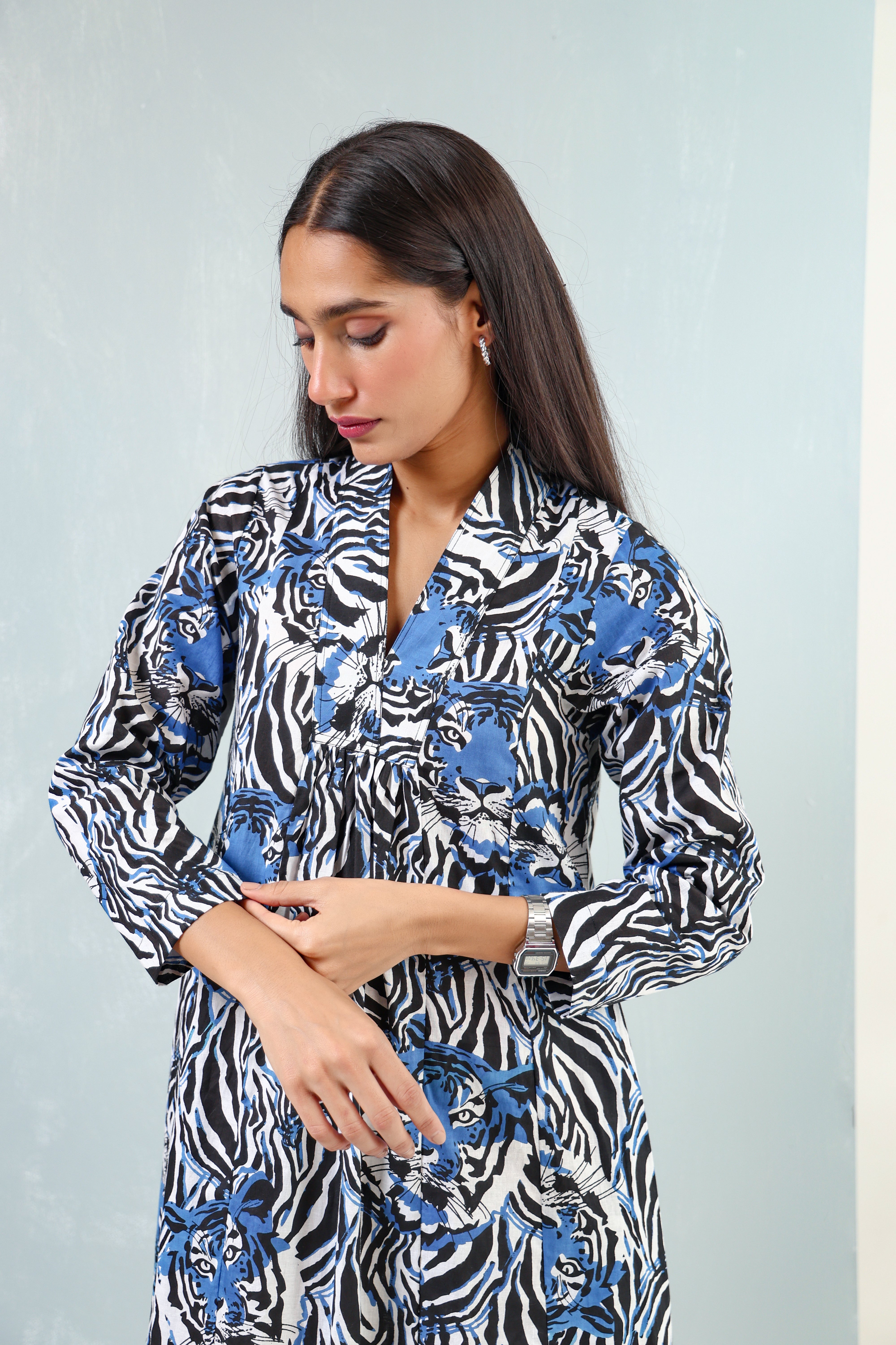 Tiger Print Dress