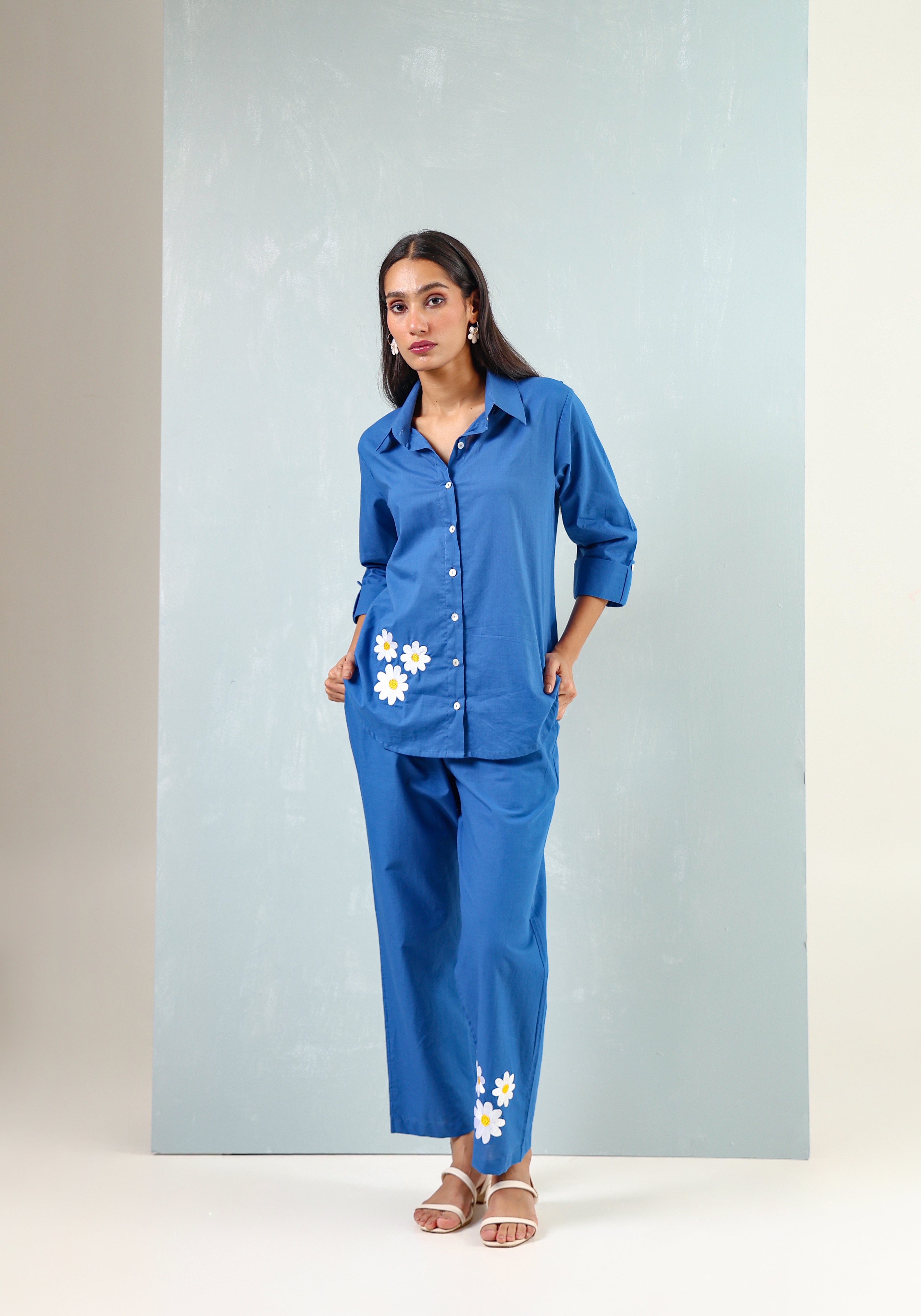 Daisy Embroidered Co-ord set
