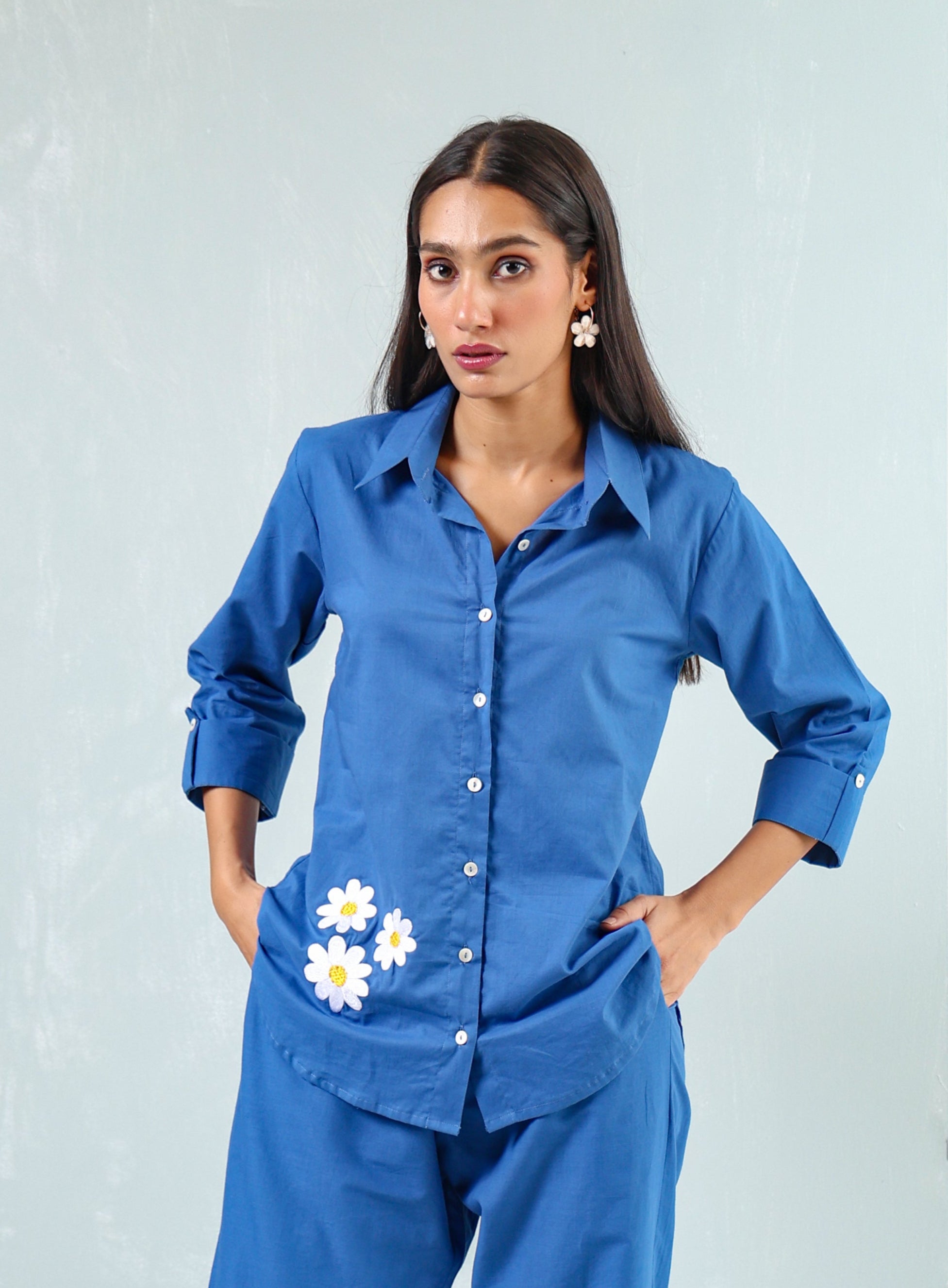 Daisy Embroidered Co-ord set