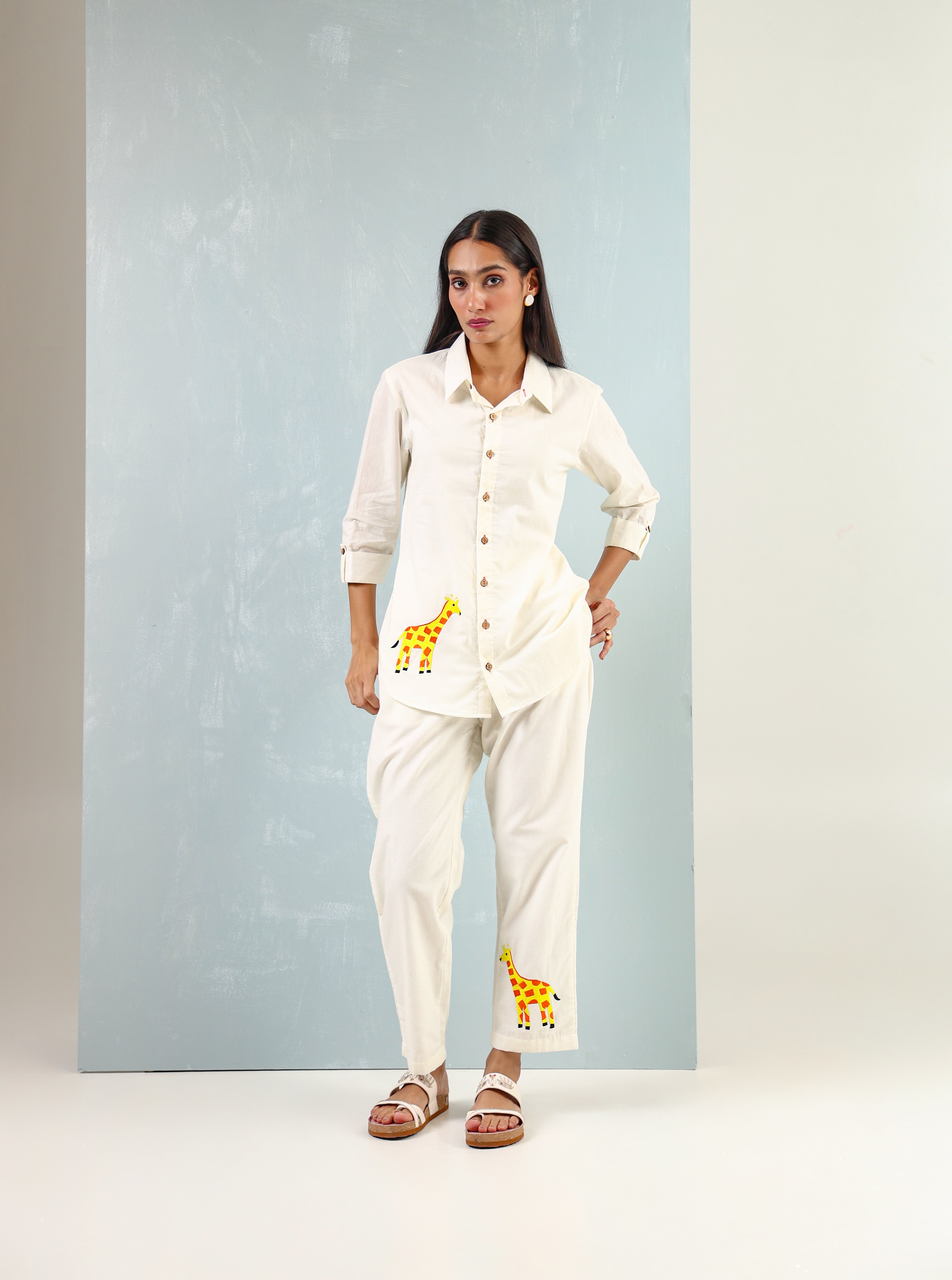 White Giraffe Co-ord set