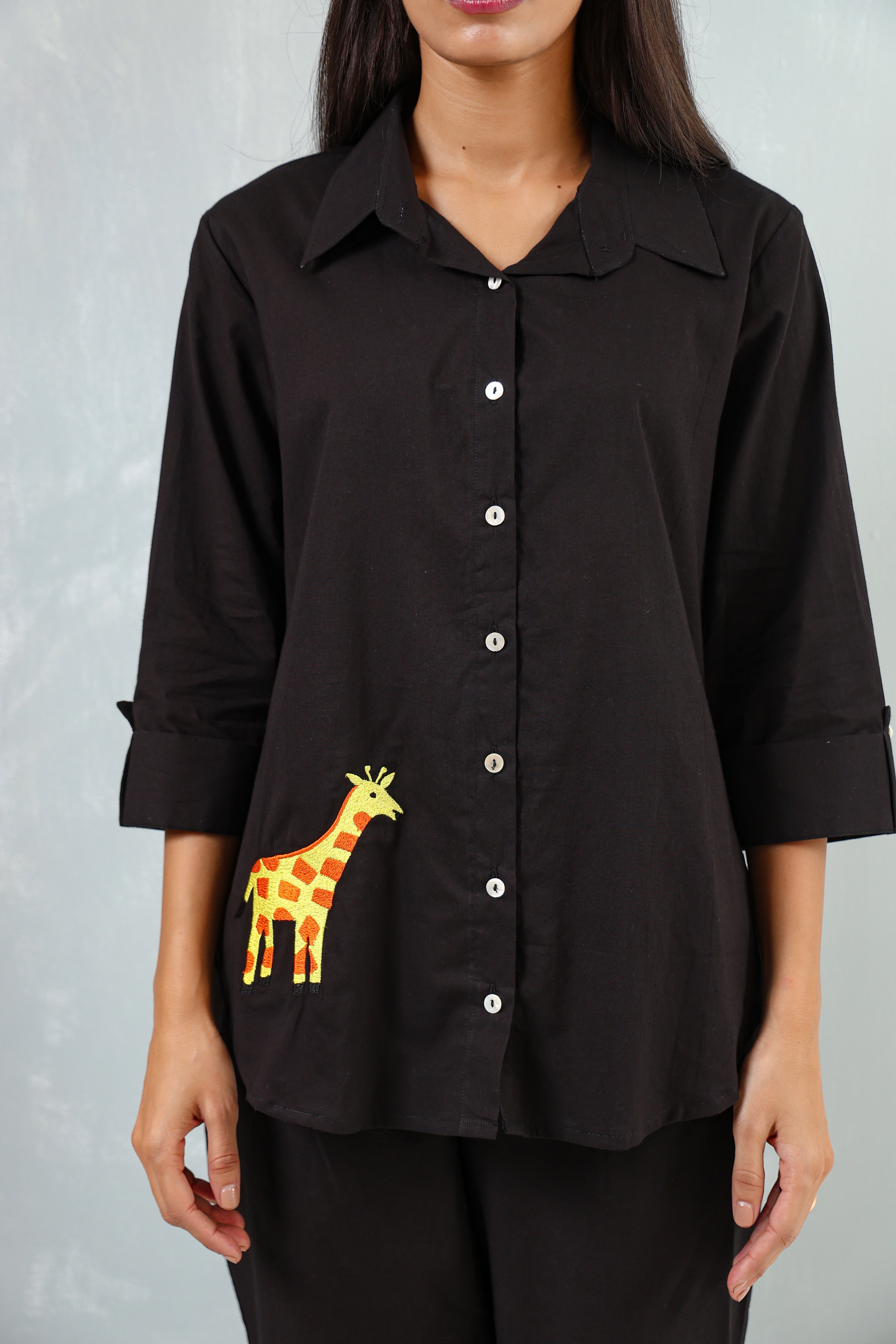 Black Giraffe Co-ord set