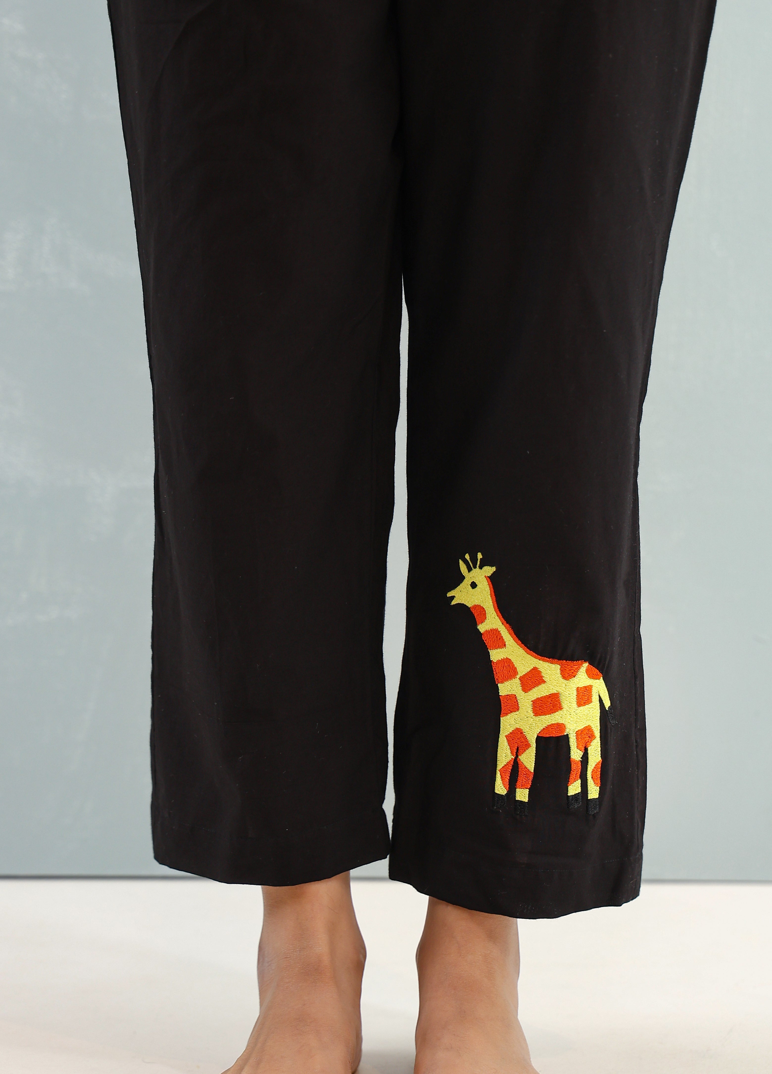 Black Giraffe Co-ord set