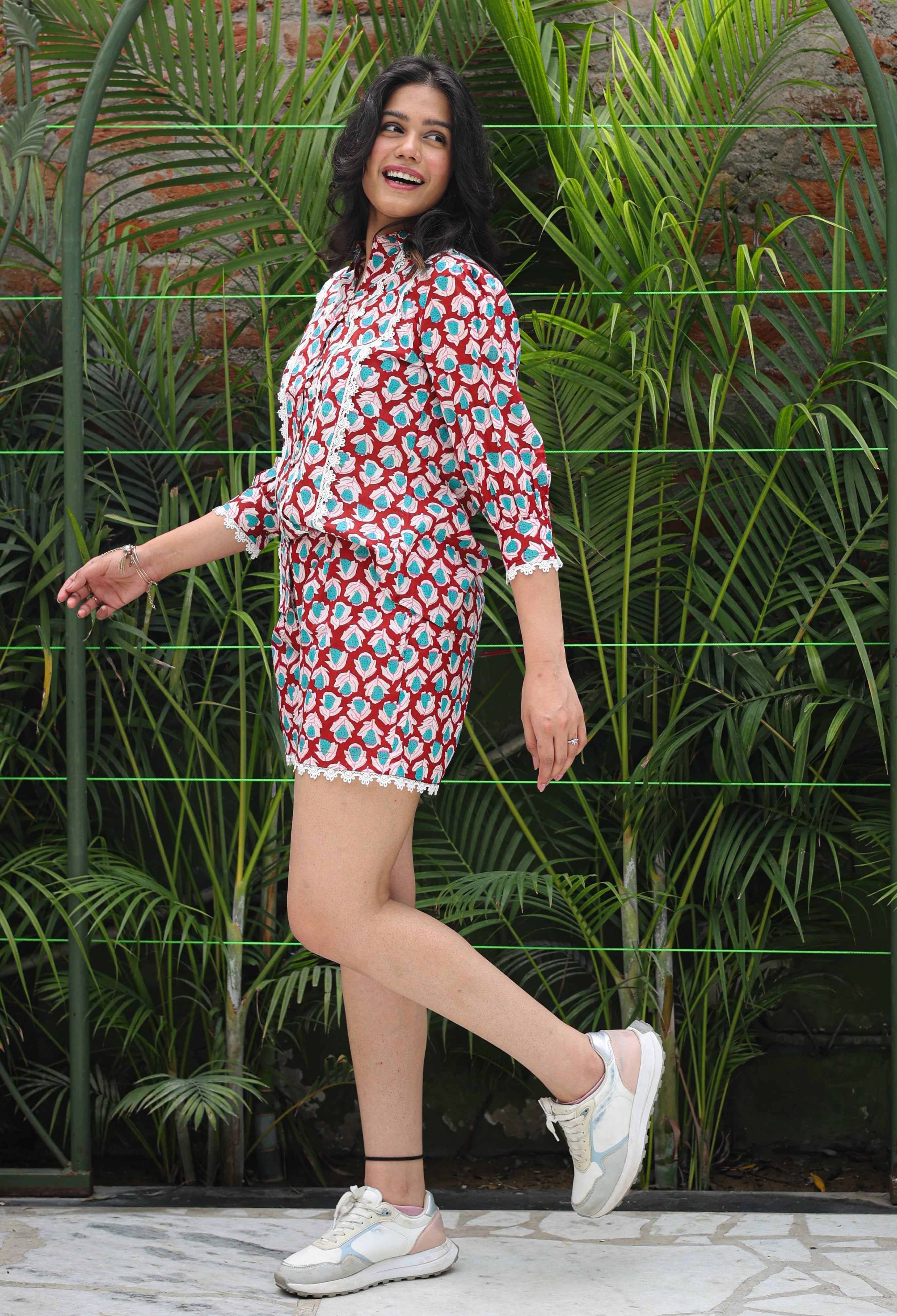 Blooming  Bud Summer Co-ord Set