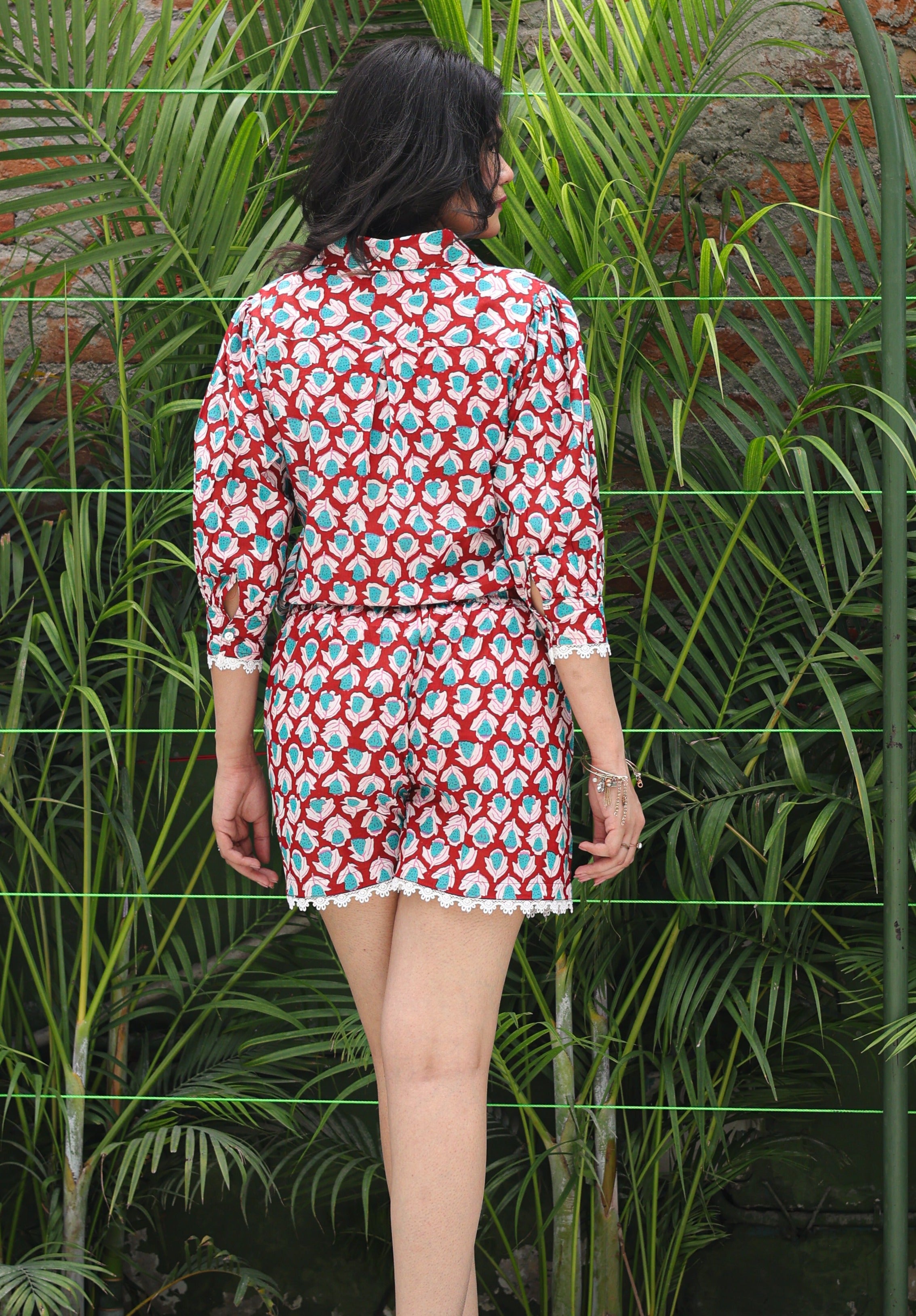 Blooming  Bud Summer Co-ord Set