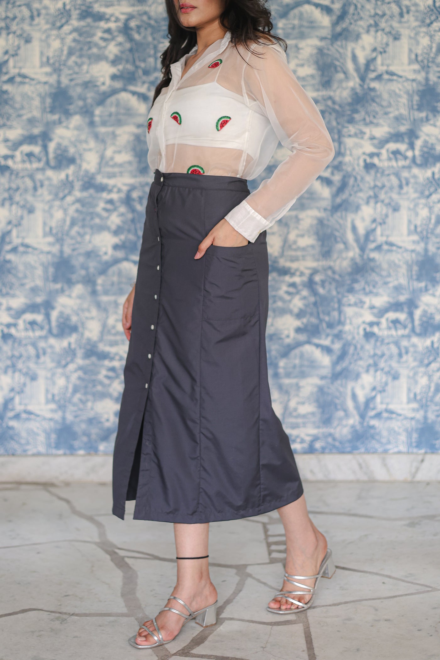 New Age Midi Skirt