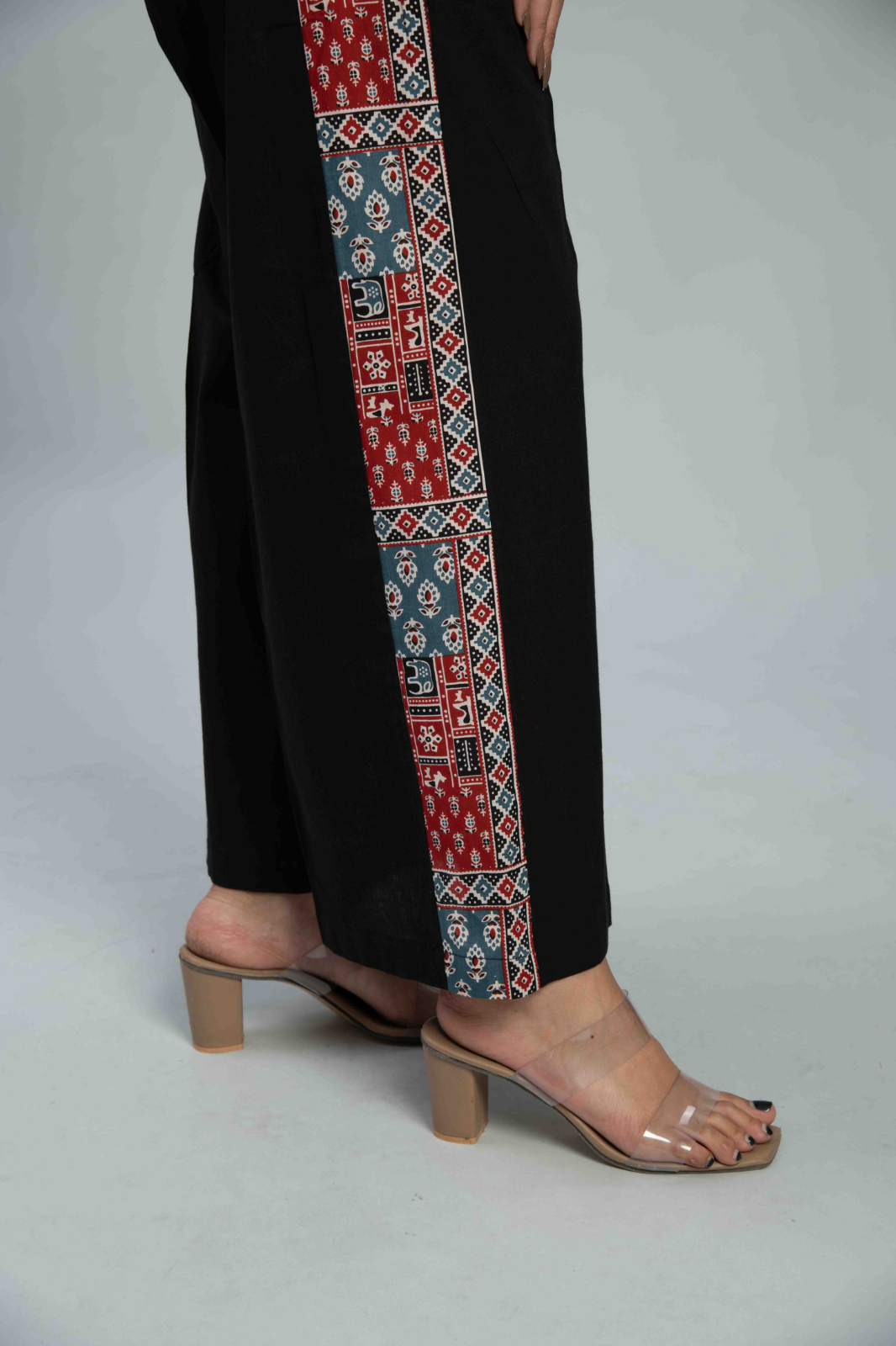 Ajrakh Waistcoat Co Ord set