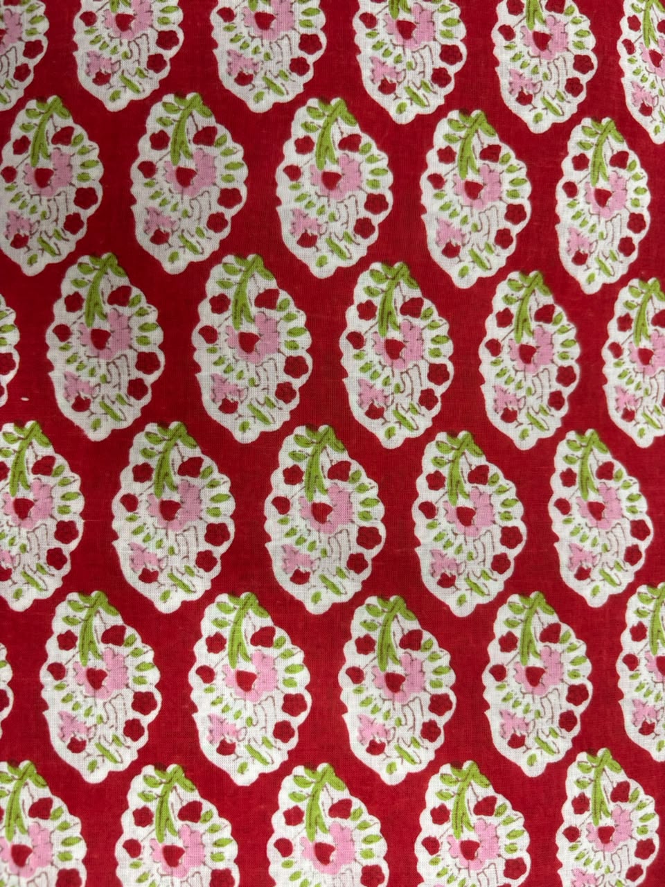 Rosey Floral Print-Cotton