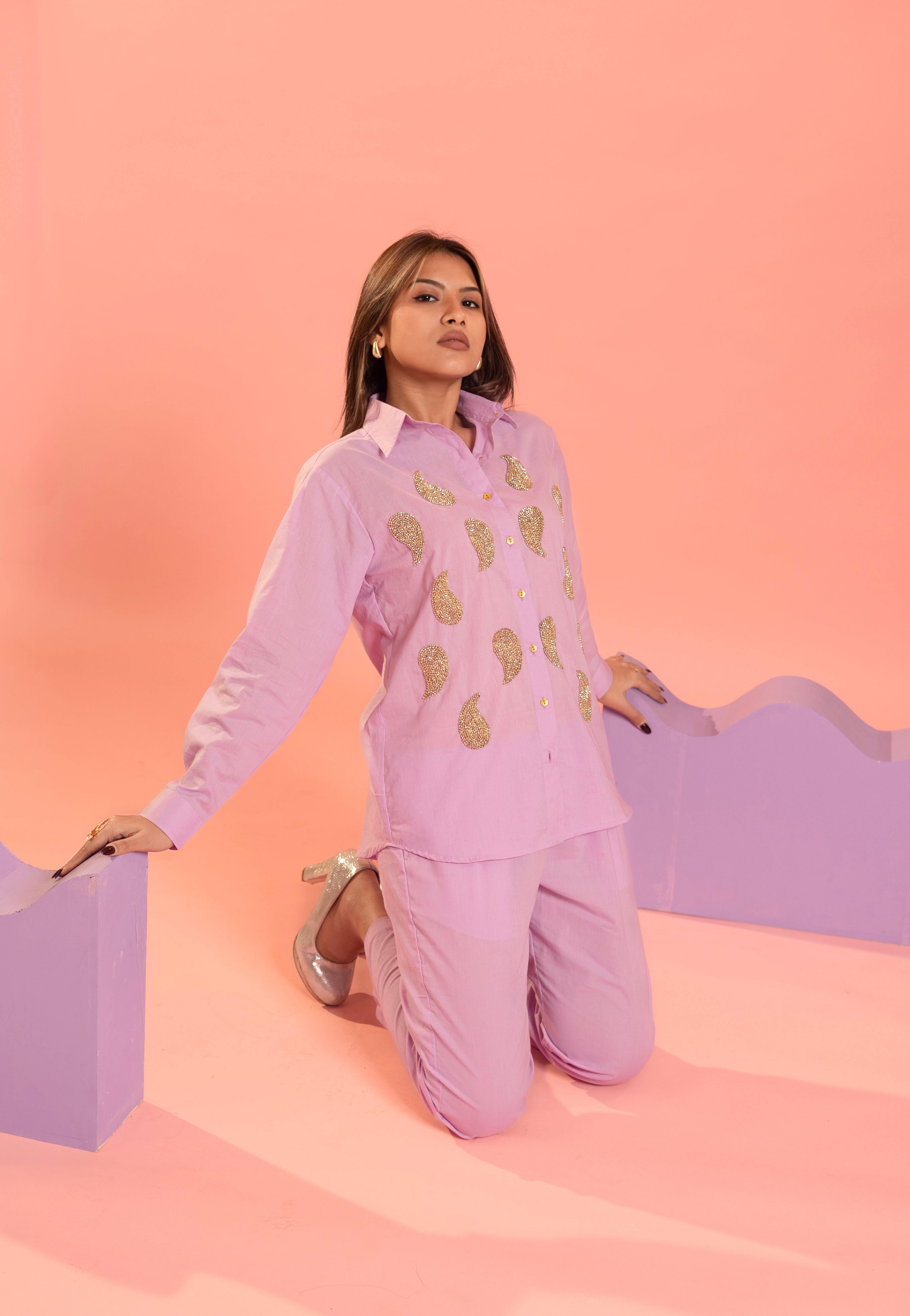 Hand Embellished Kairi Co-ord Set