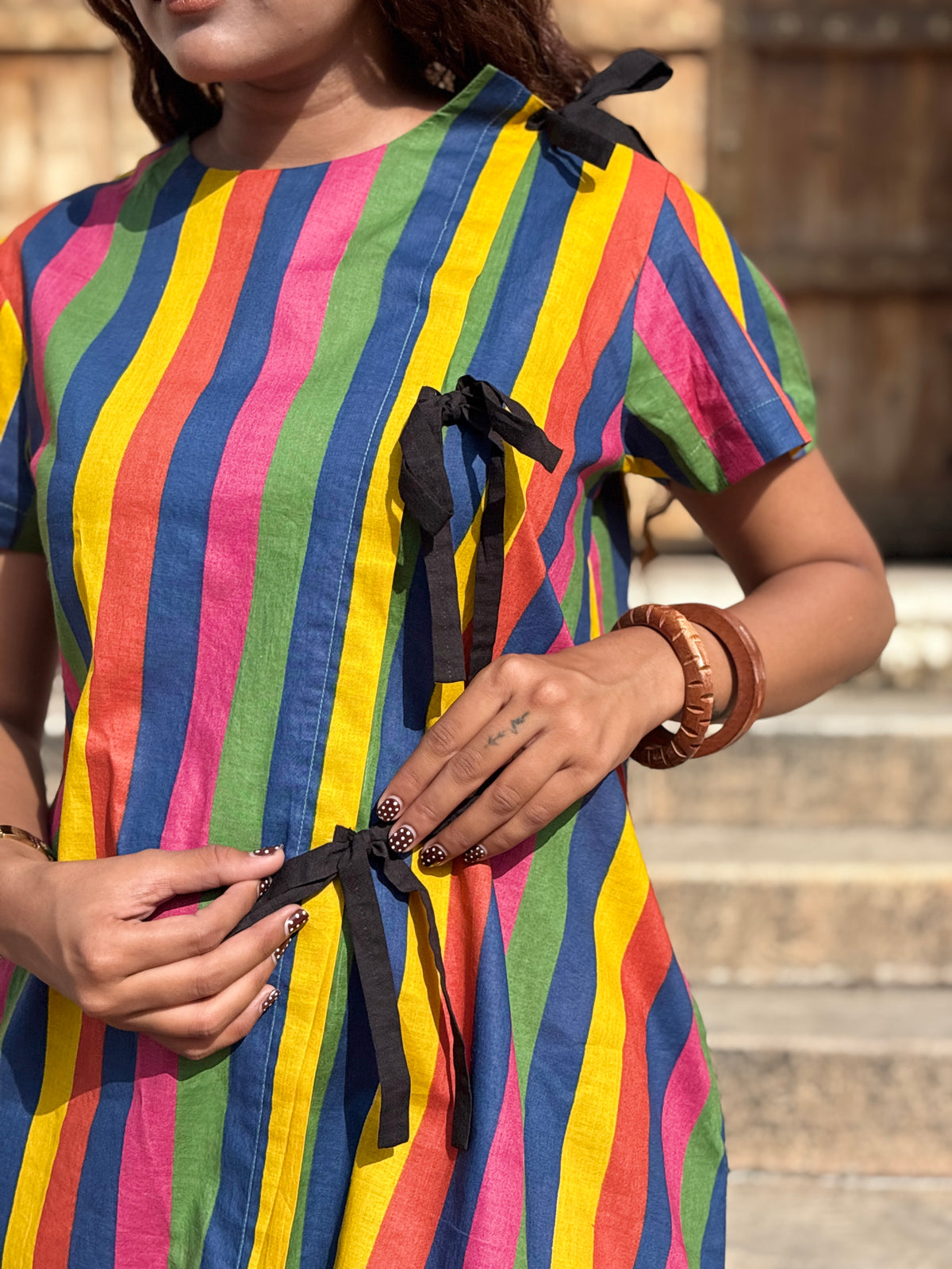 Rainbow Mini dres