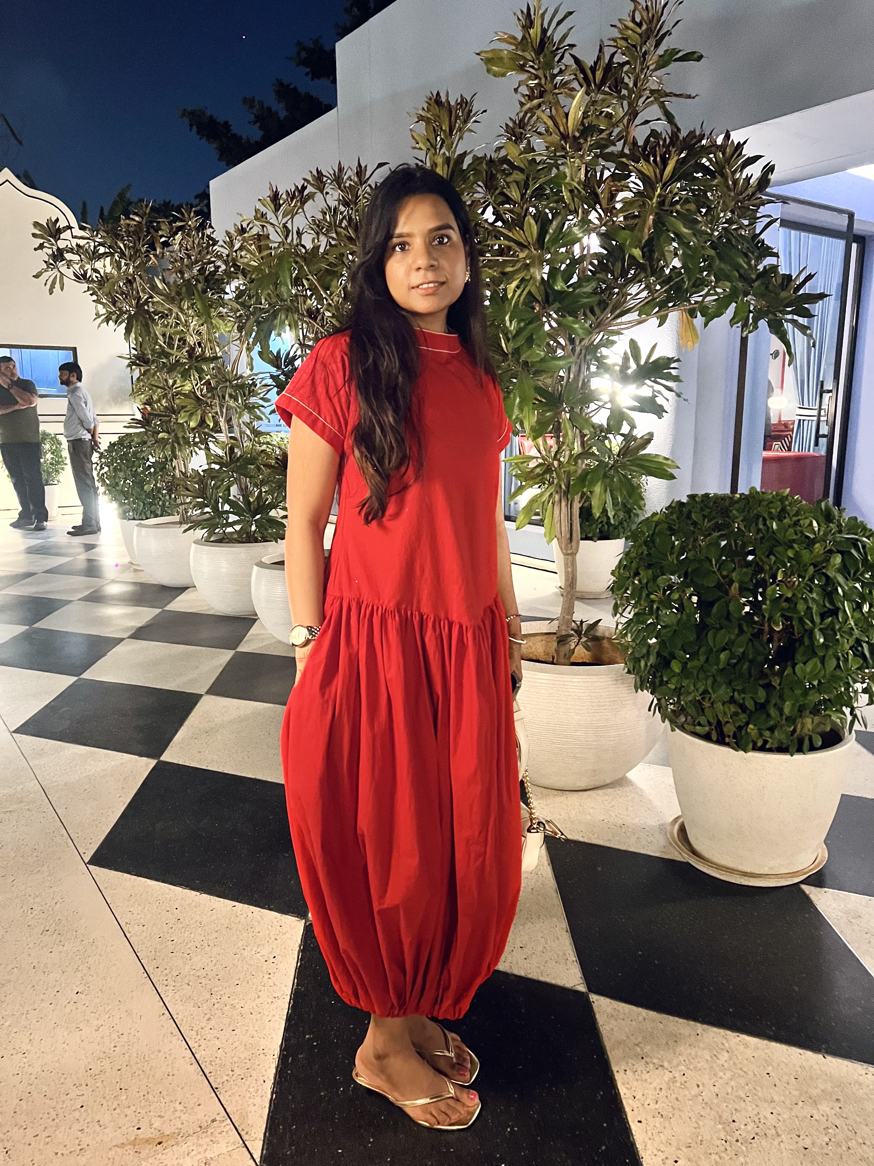 Red Balloon Dress