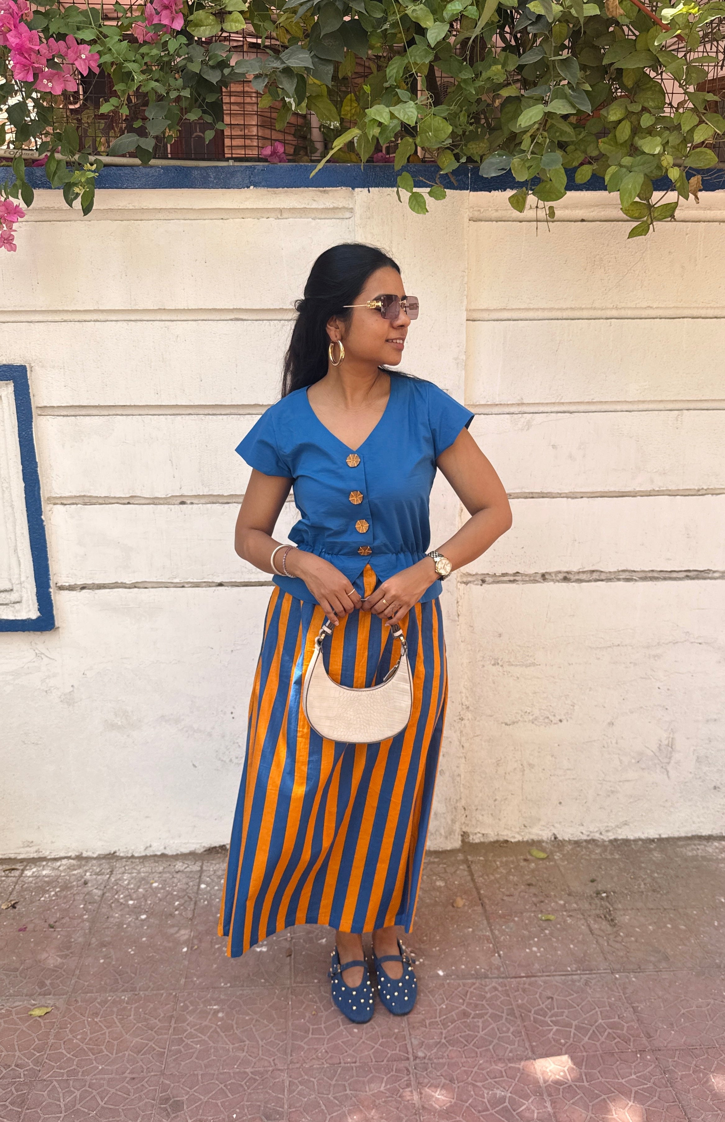 Waistcoat style cinched waist Dress