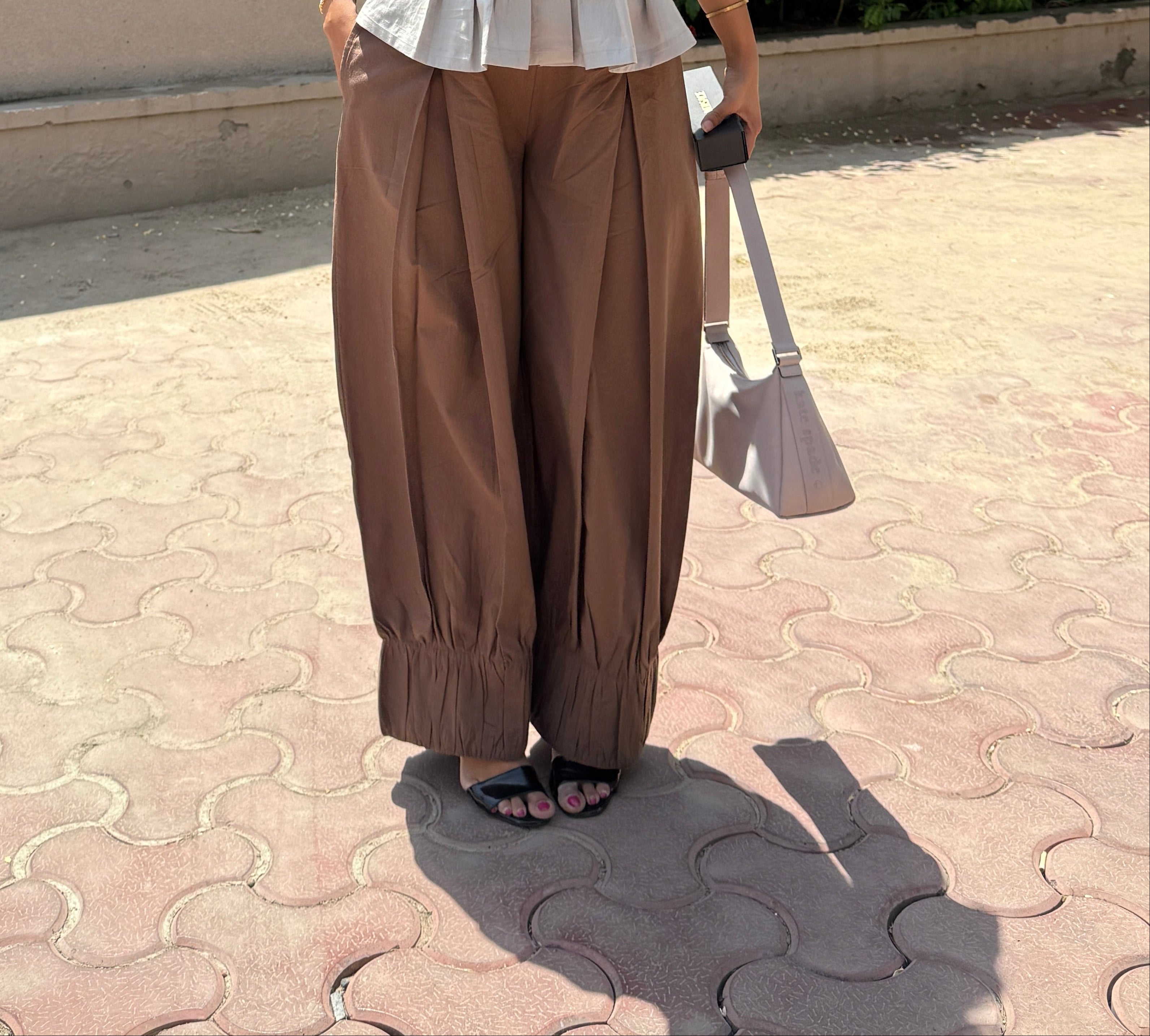 Mocha Brown Balloon Pants