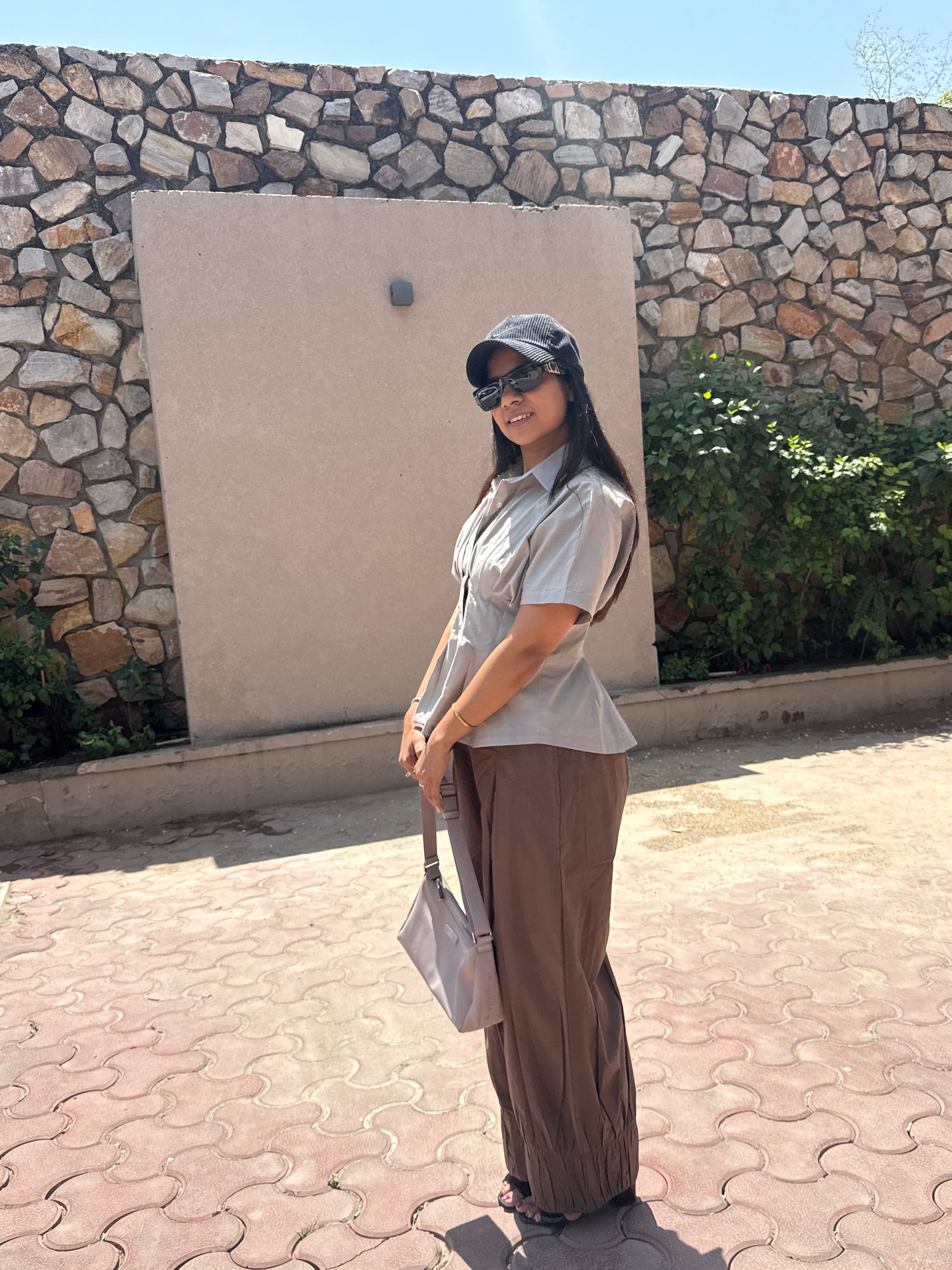 Mocha Brown Balloon Pants