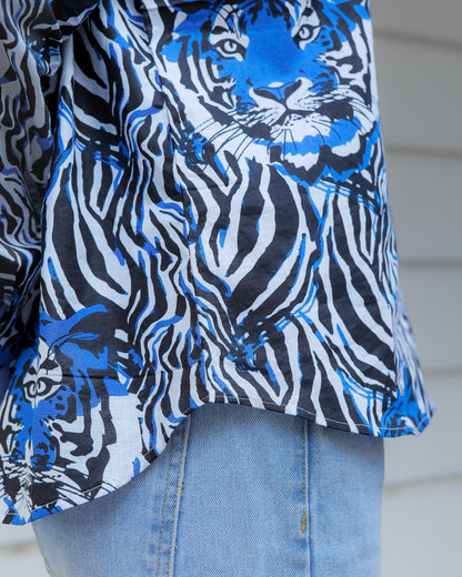 Blue Tiger Shirt