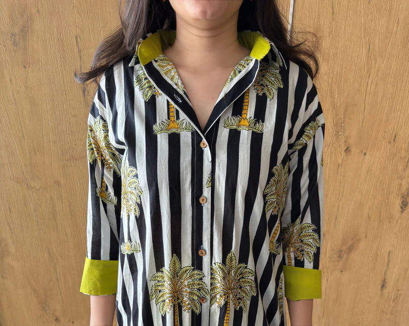 Palm tree Cotton Kurti