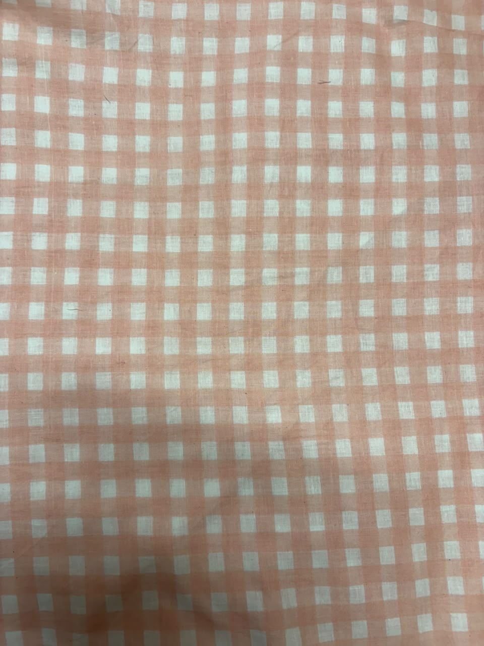 Blush Gingham- Cotton