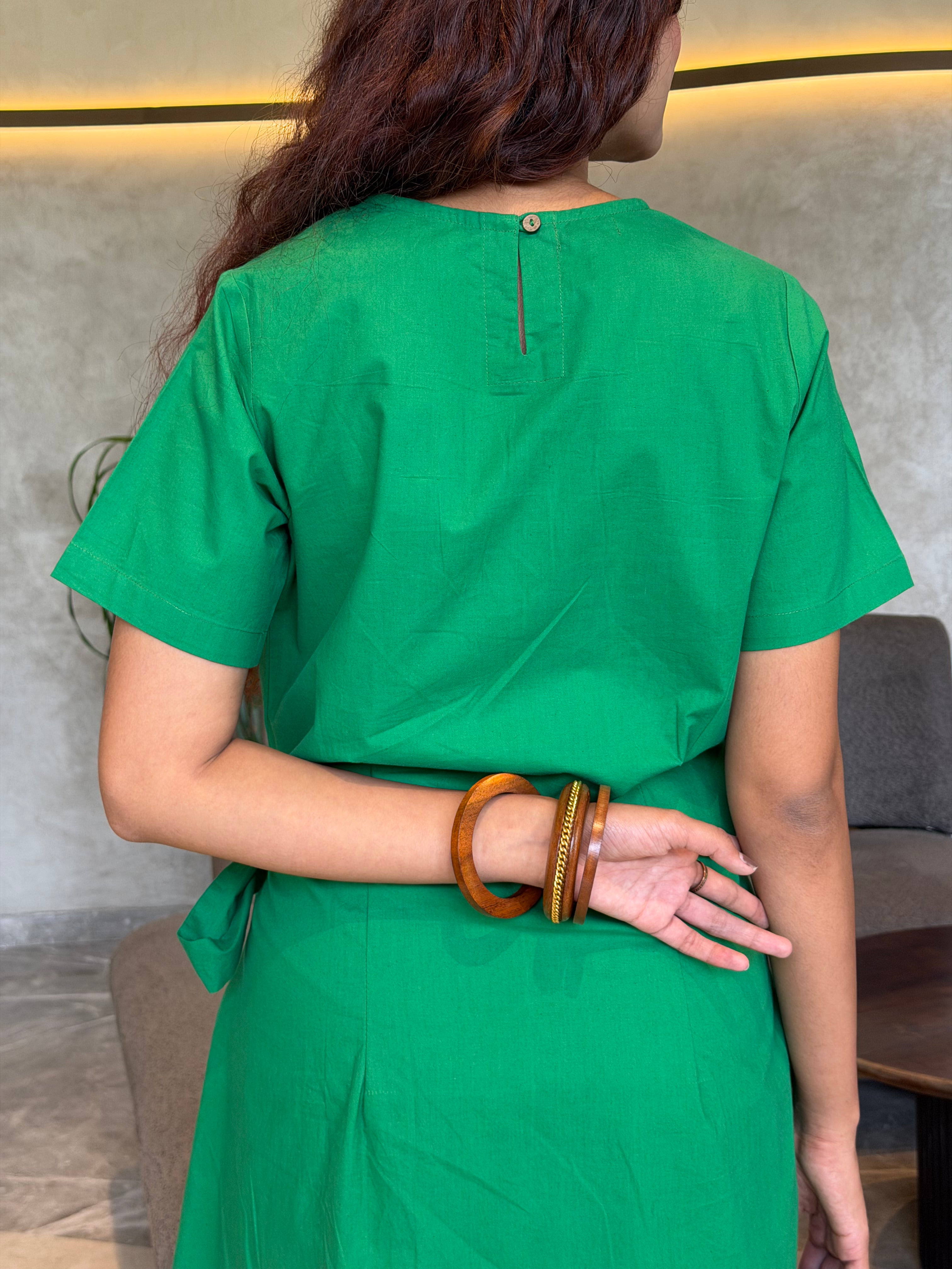Mini wrap dress